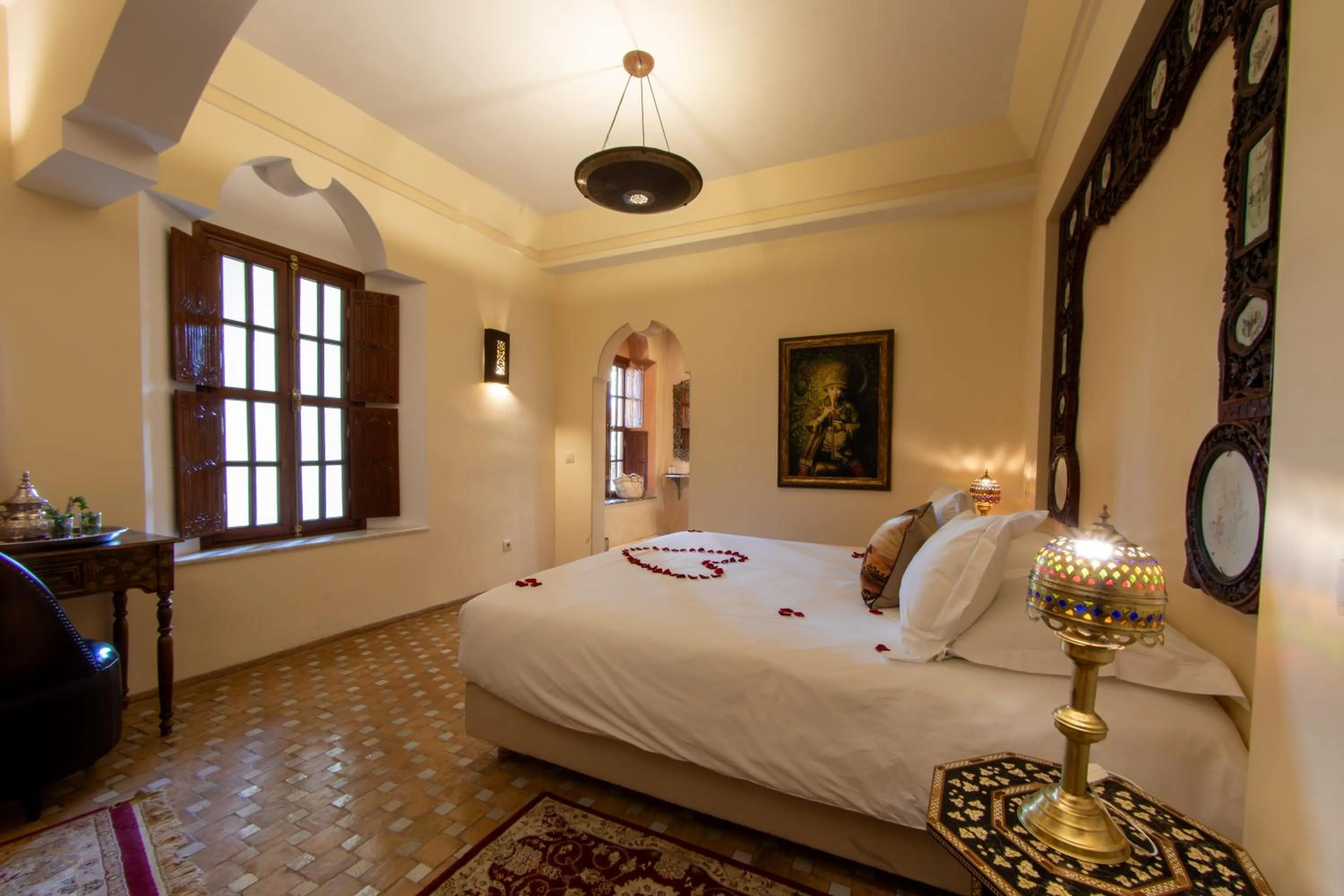 Bed in Demeures d'Orient Riad & Spa