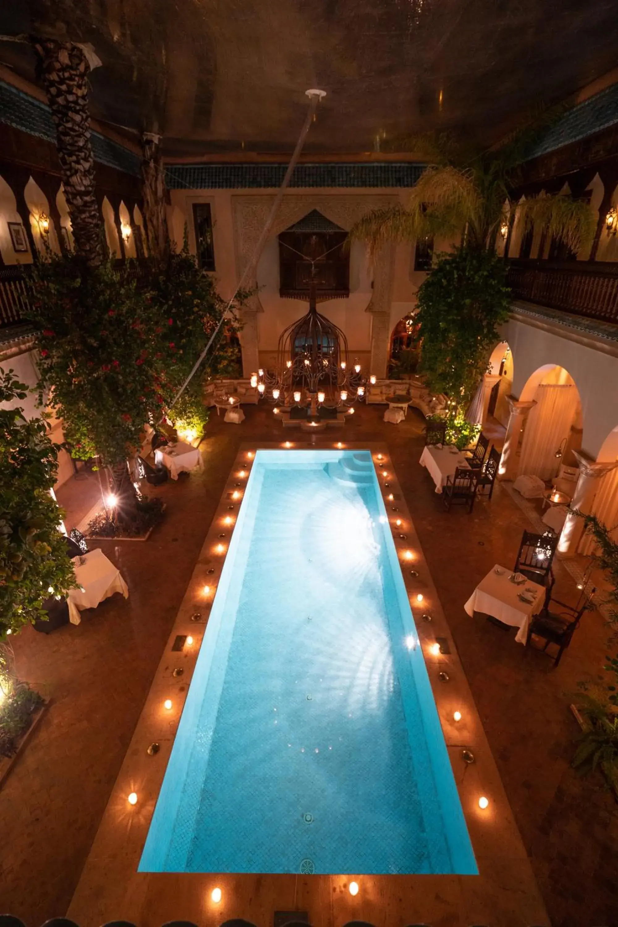 Pool view in Demeures d'Orient Riad & Spa Pool view in Demeures d'Orient Riad & Spa