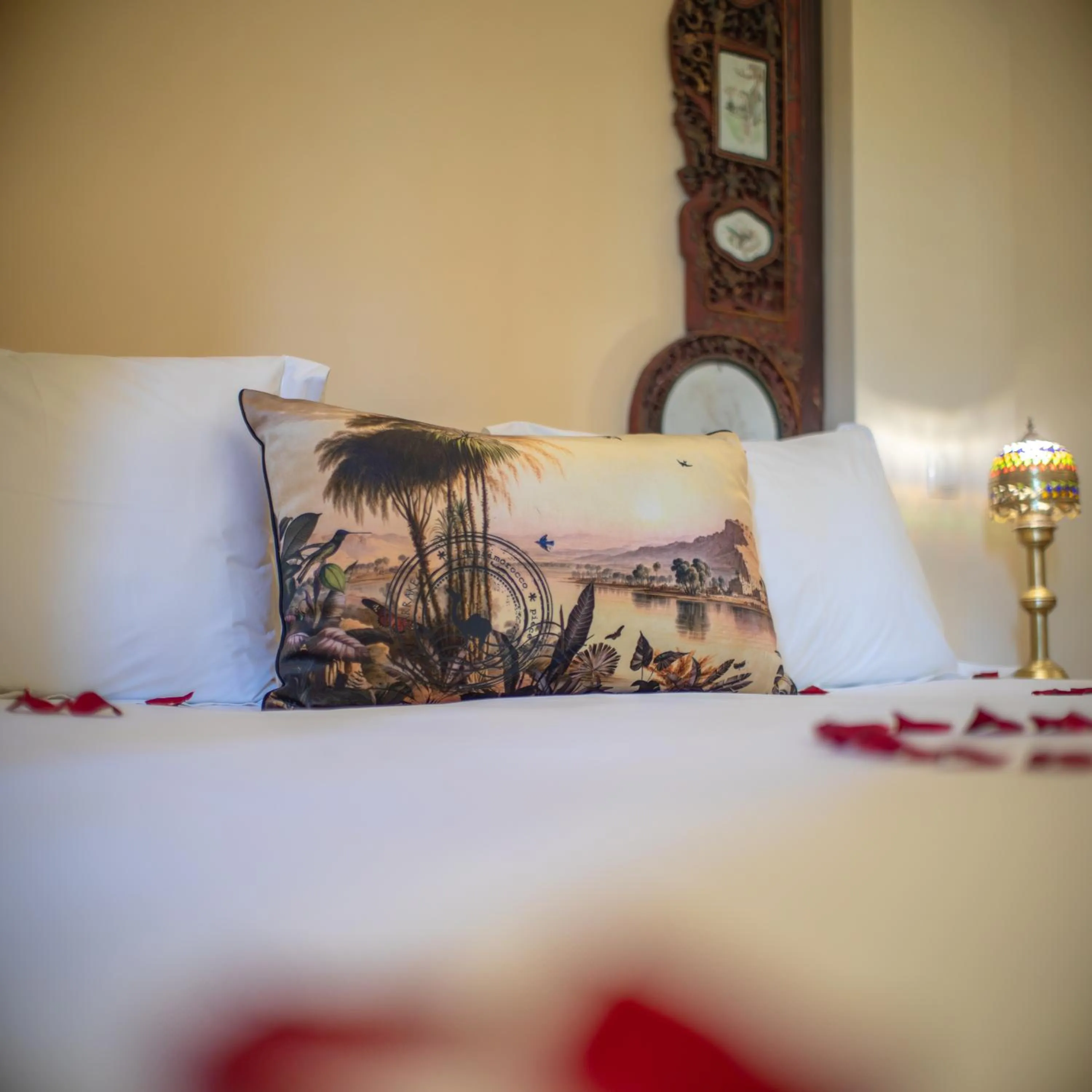 Bed in Demeures d'Orient Riad & Spa