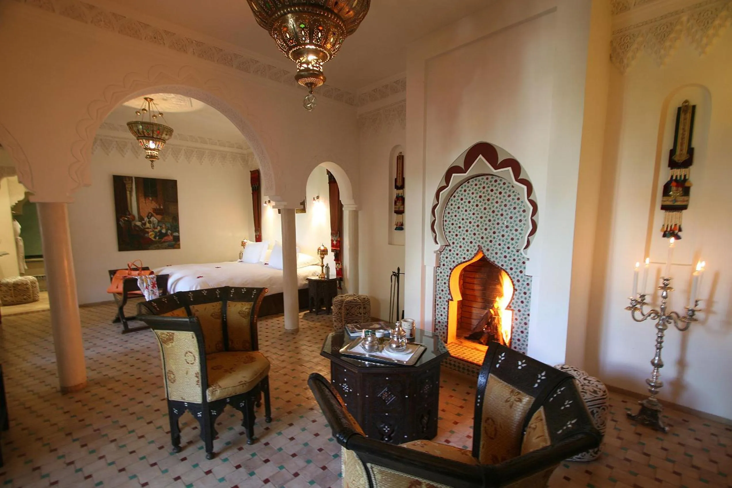 Living room in Demeures d'Orient Riad & Spa
