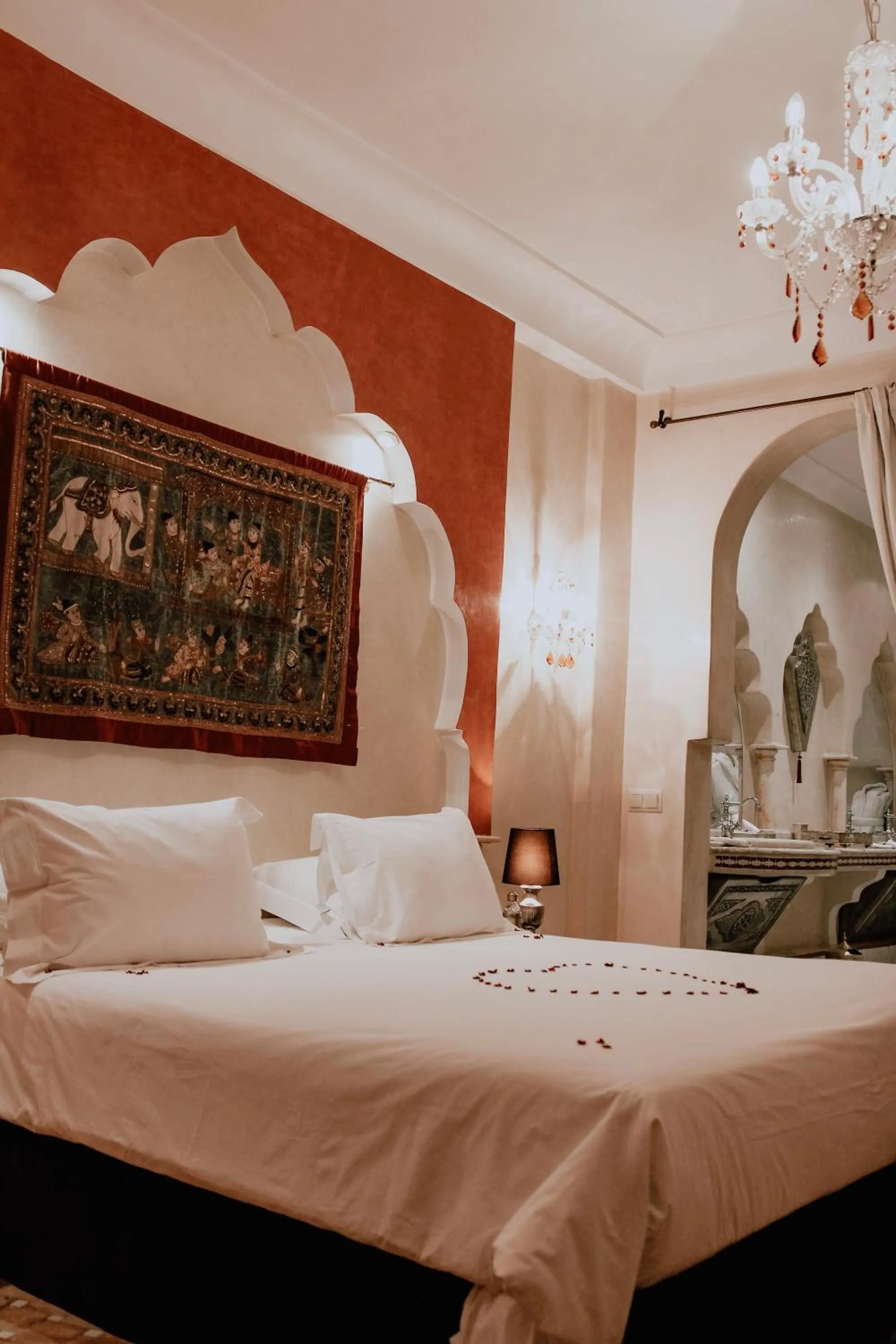 Bed in Demeures d'Orient Riad & Spa