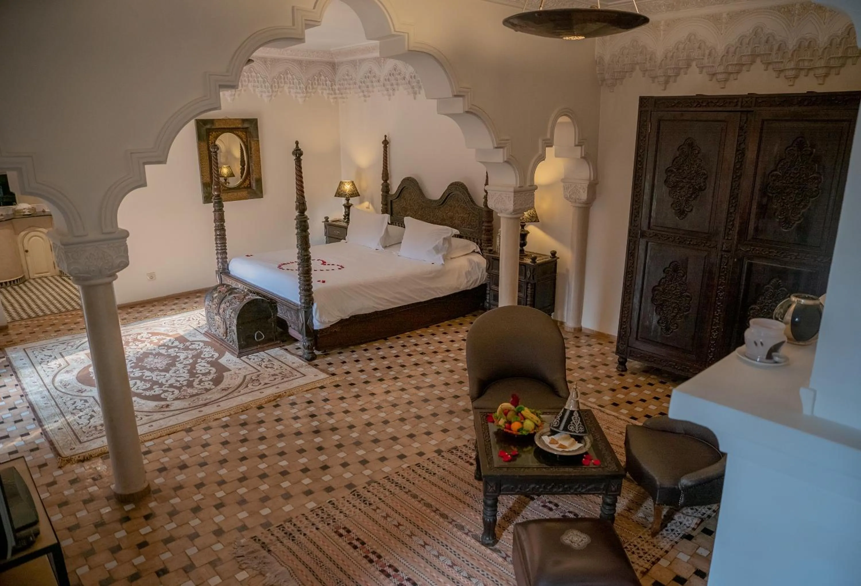 Bedroom, Bed in Demeures d'Orient Riad & Spa