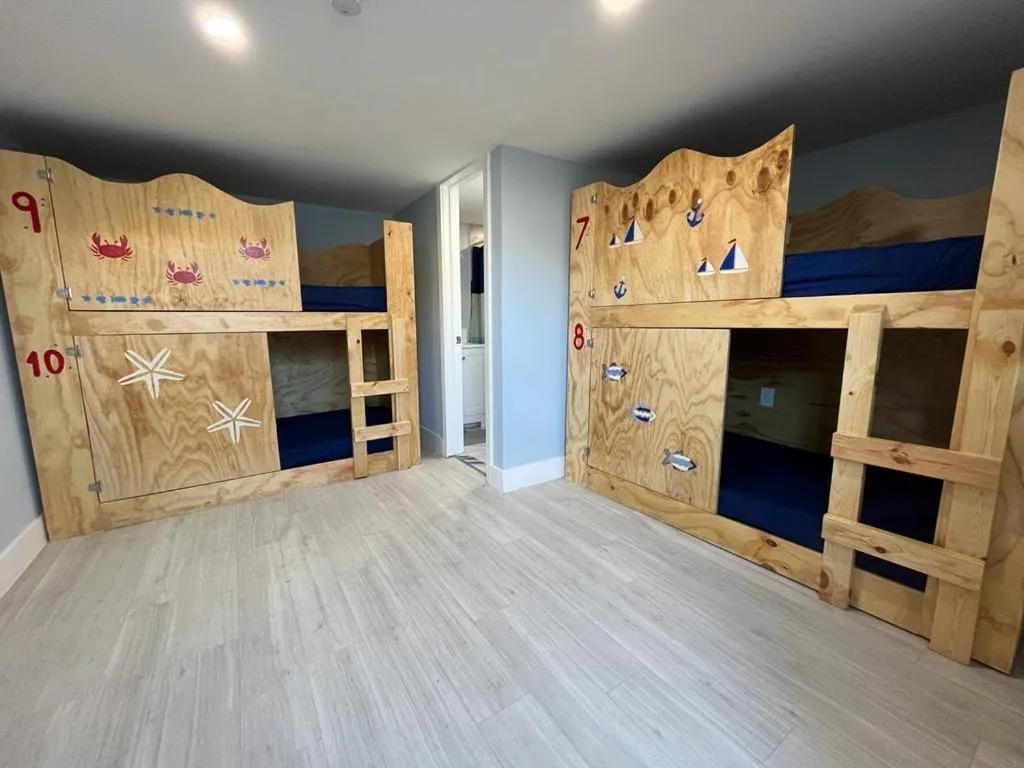 Bed in Blue Little Havana