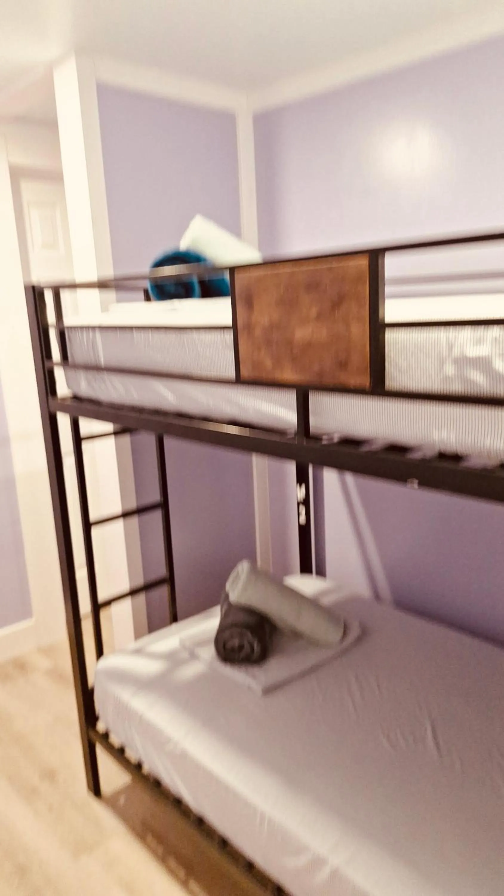 Bed in Blue Little Havana