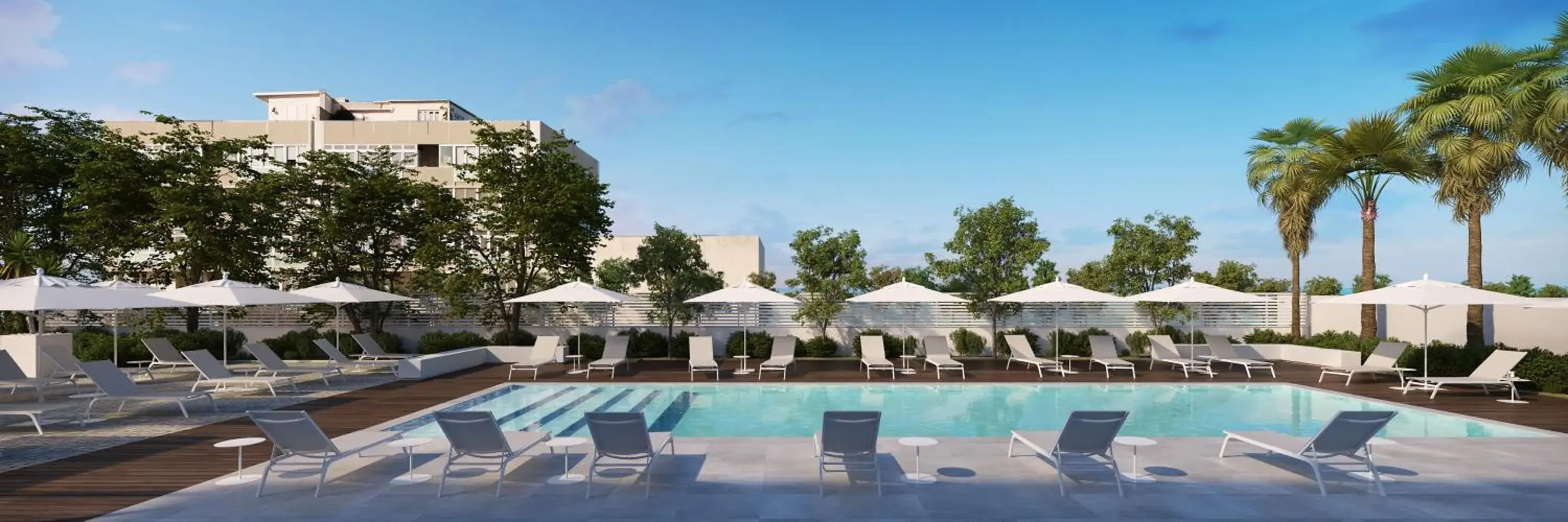 Swimming pool in B21 Lifestyle Hotel Swimming pool in B21 Lifestyle Hotel