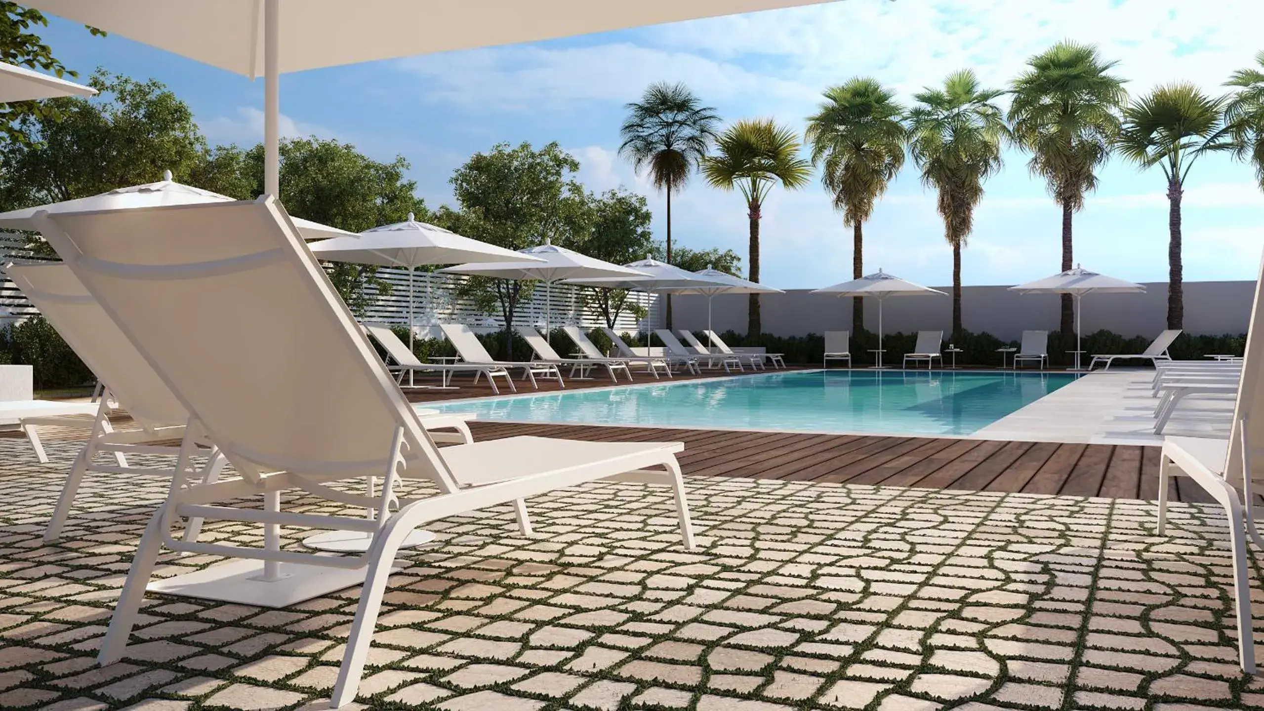 Swimming pool in B21 Lifestyle Hotel Swimming pool in B21 Lifestyle Hotel