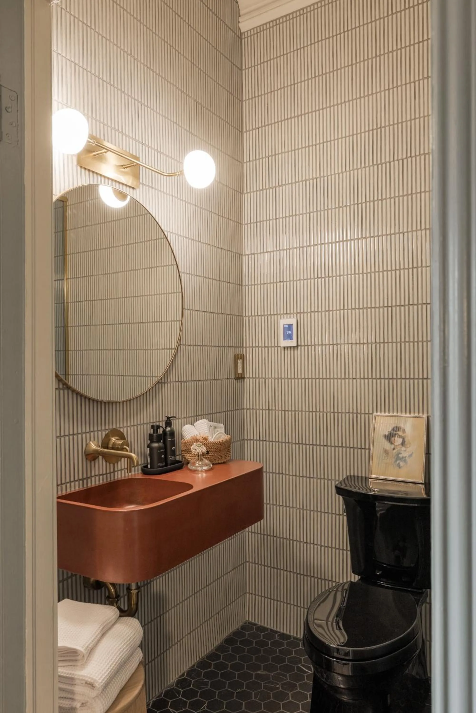 Bathroom in Dvele Inn