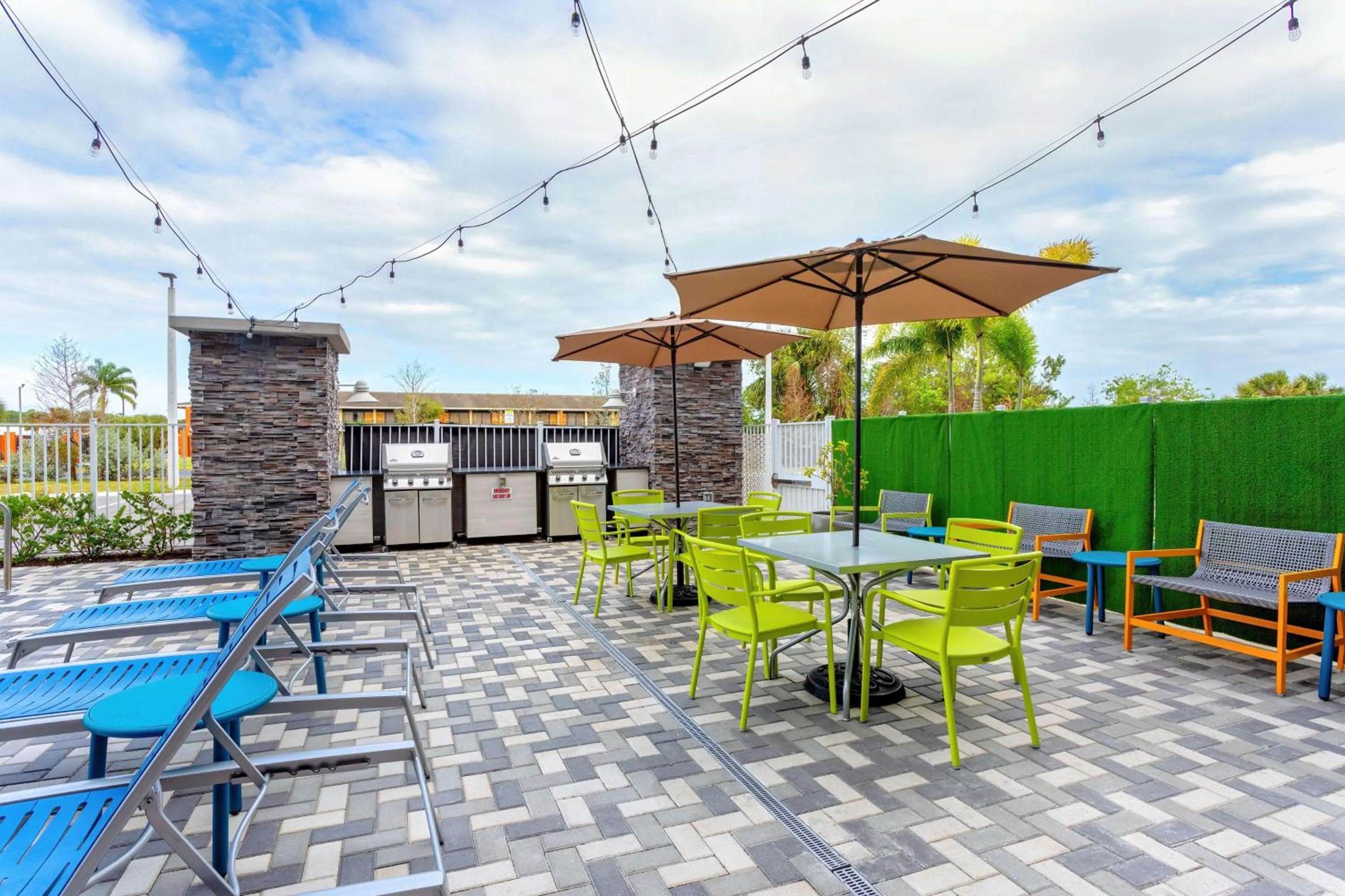 Pool view in Home2 Suites By Hilton Ft Pierce I-95