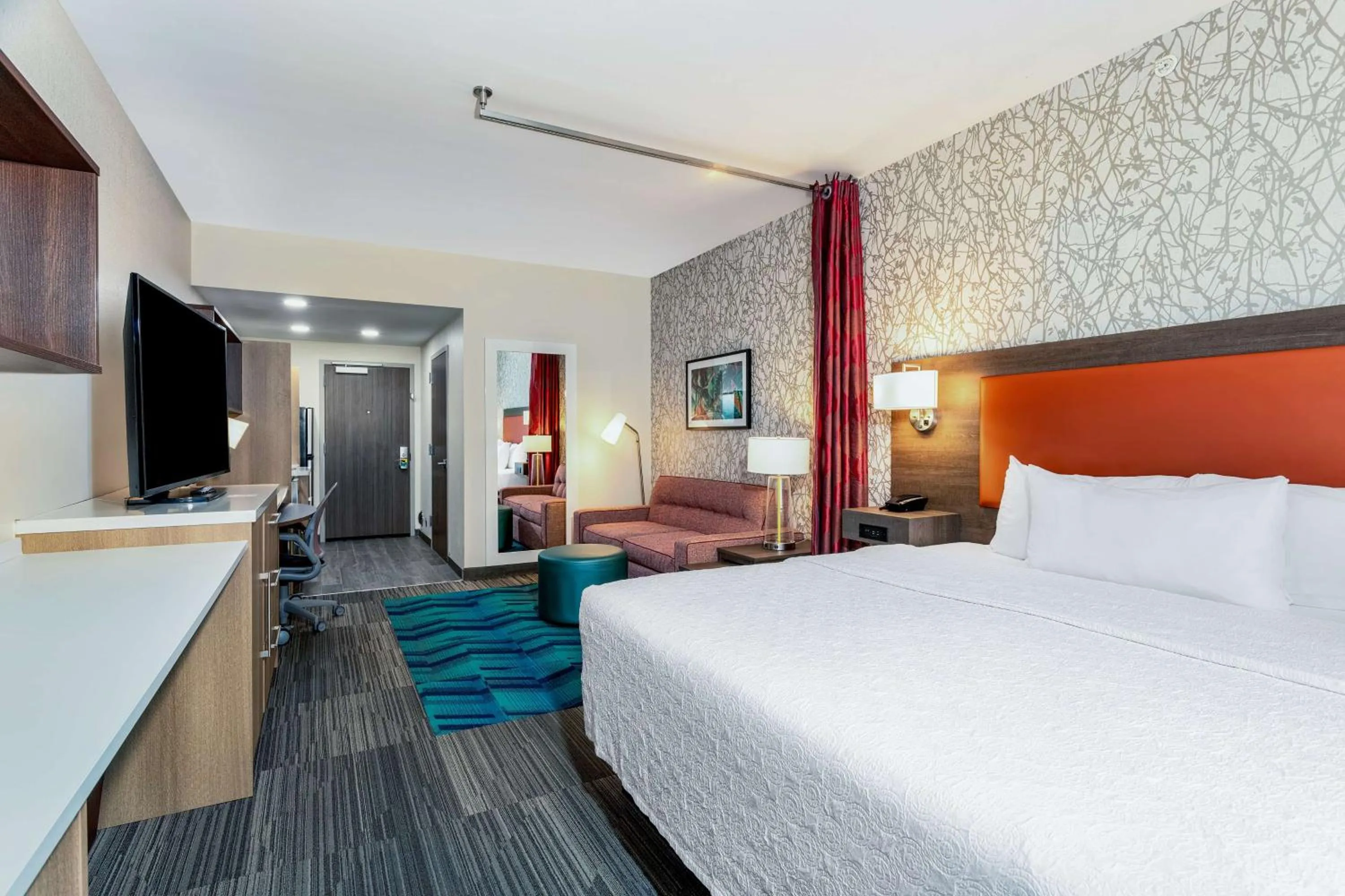 Photo of the whole room, Bed in Home2 Suites By Hilton Ft Pierce I-95