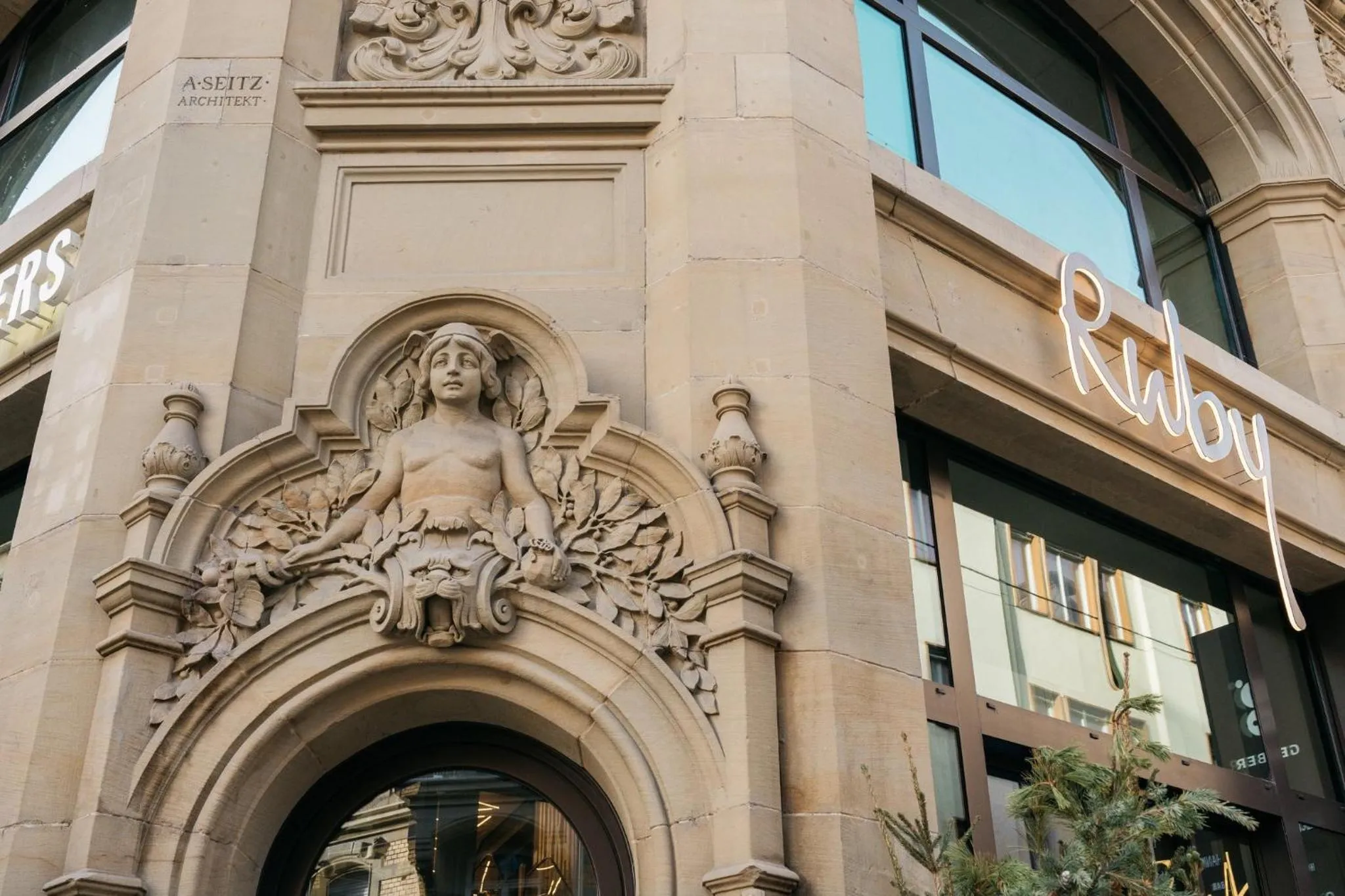 Property building in Ruby Hanna Hotel Stuttgart