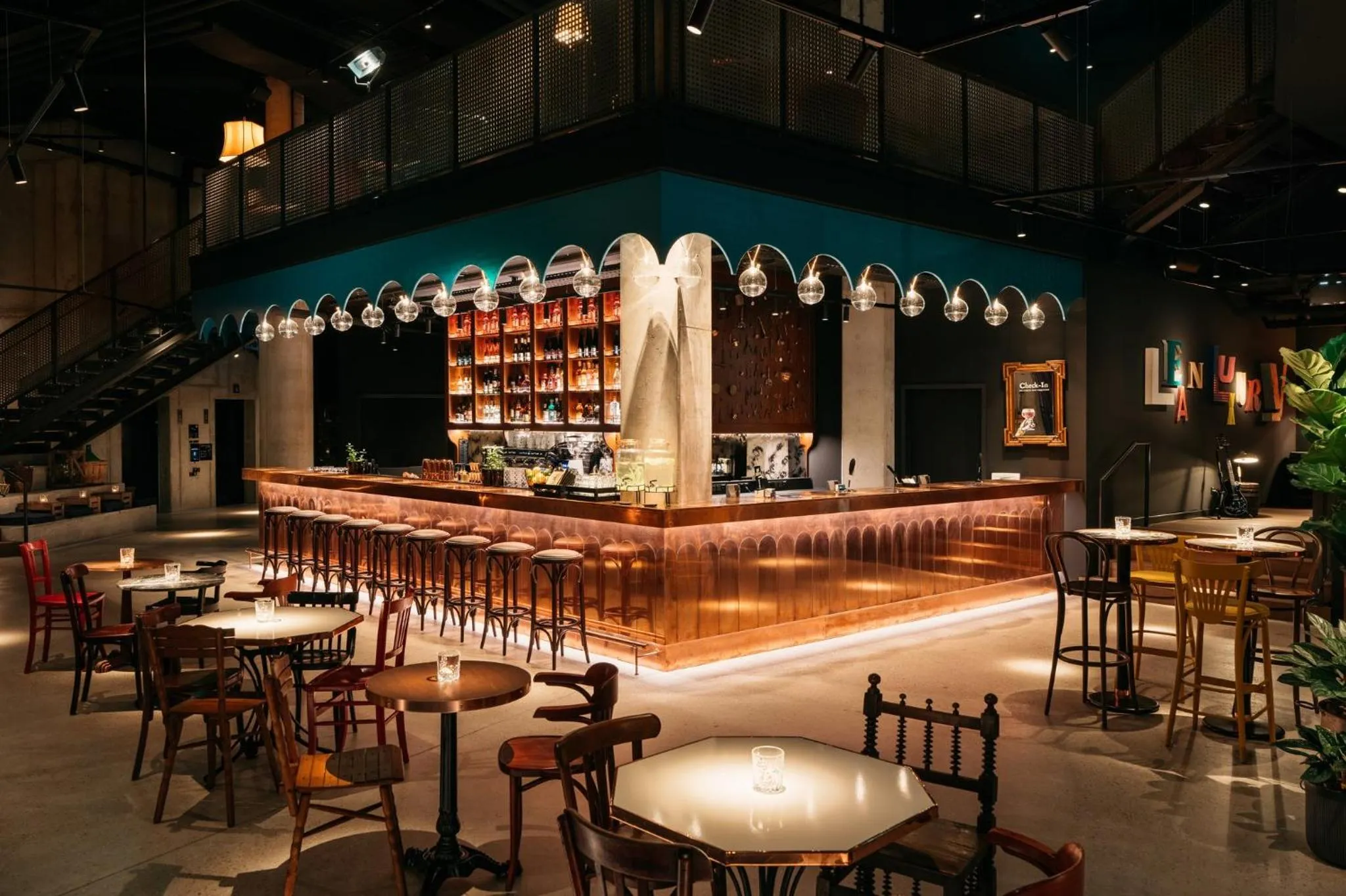 Lounge or bar in Ruby Hanna Hotel Stuttgart