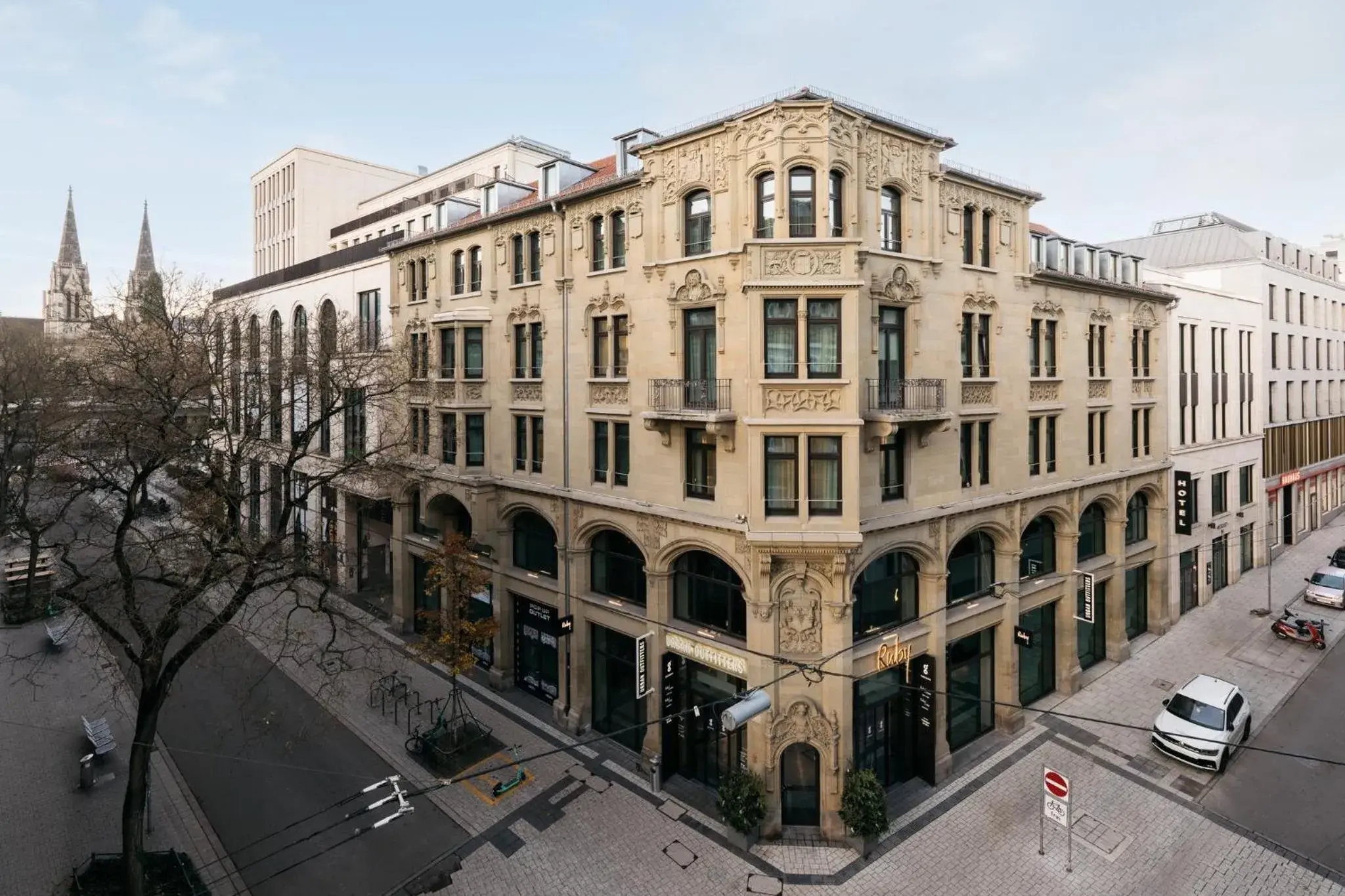 Property building in Ruby Hanna Hotel Stuttgart Property building in Ruby Hanna Hotel Stuttgart