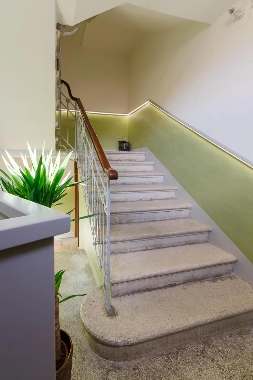 Lobby or reception in Palazzo Fontana