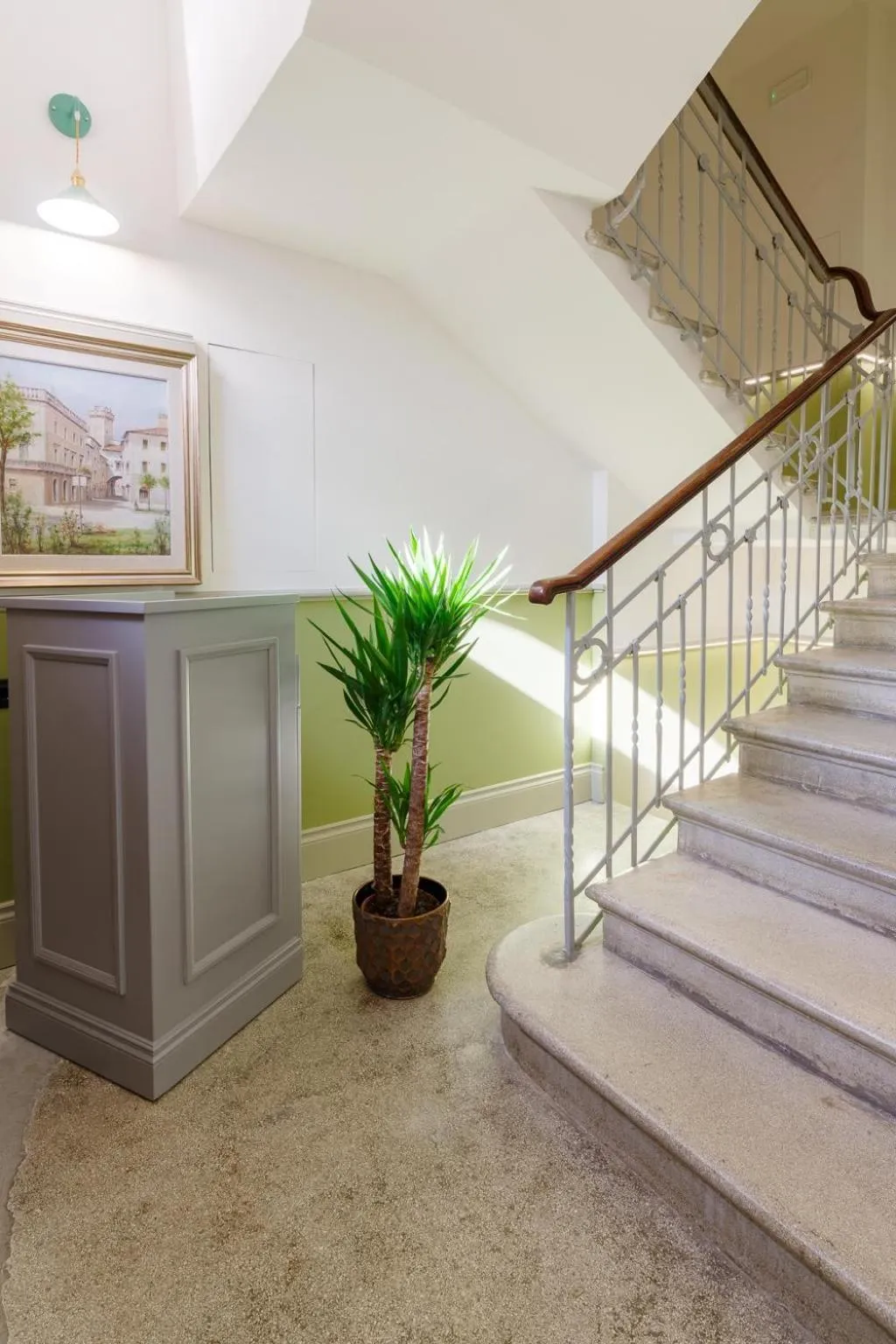 Lobby or reception in Palazzo Fontana