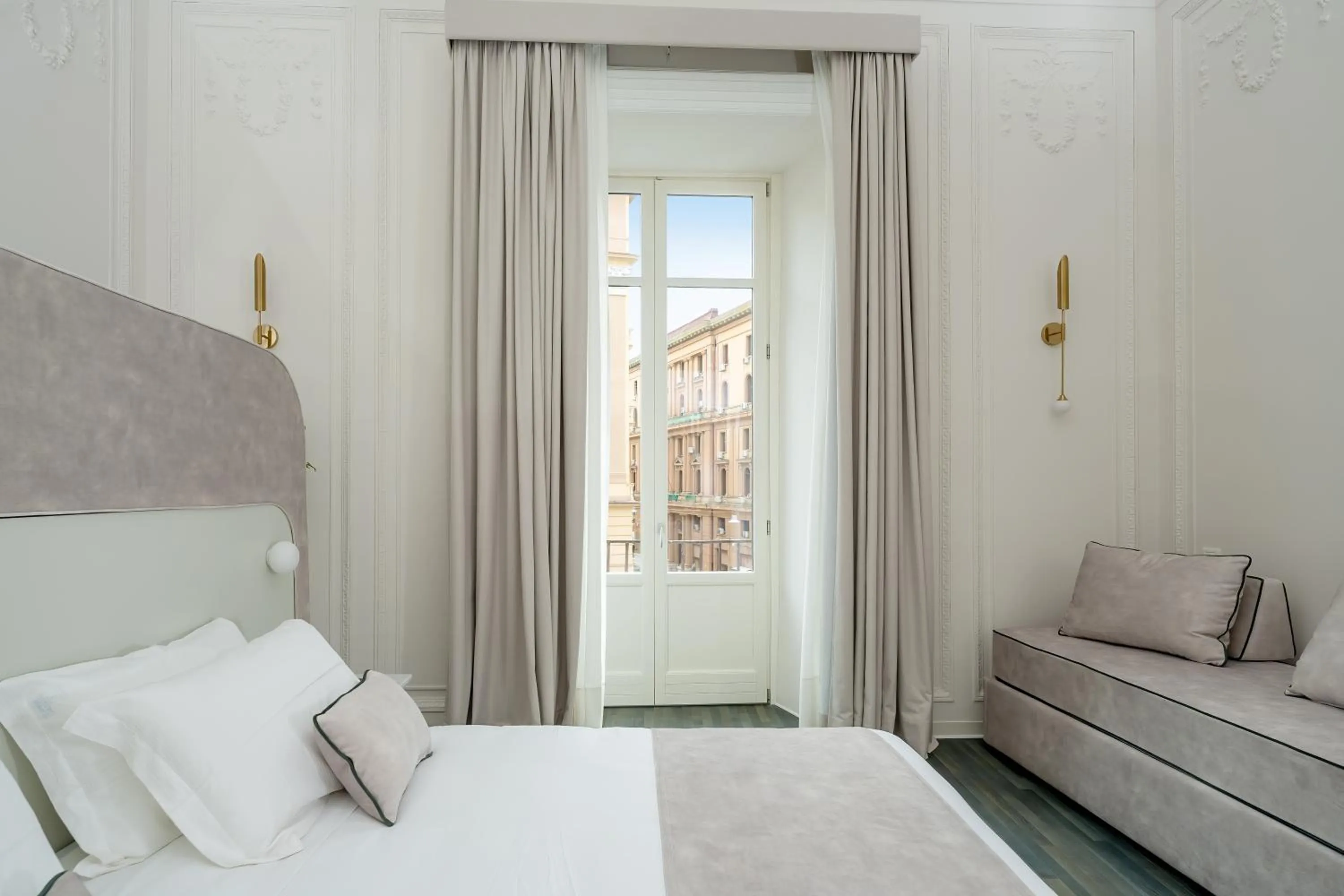 View (from property/room), Bed in Artemisia Domus - Giardino