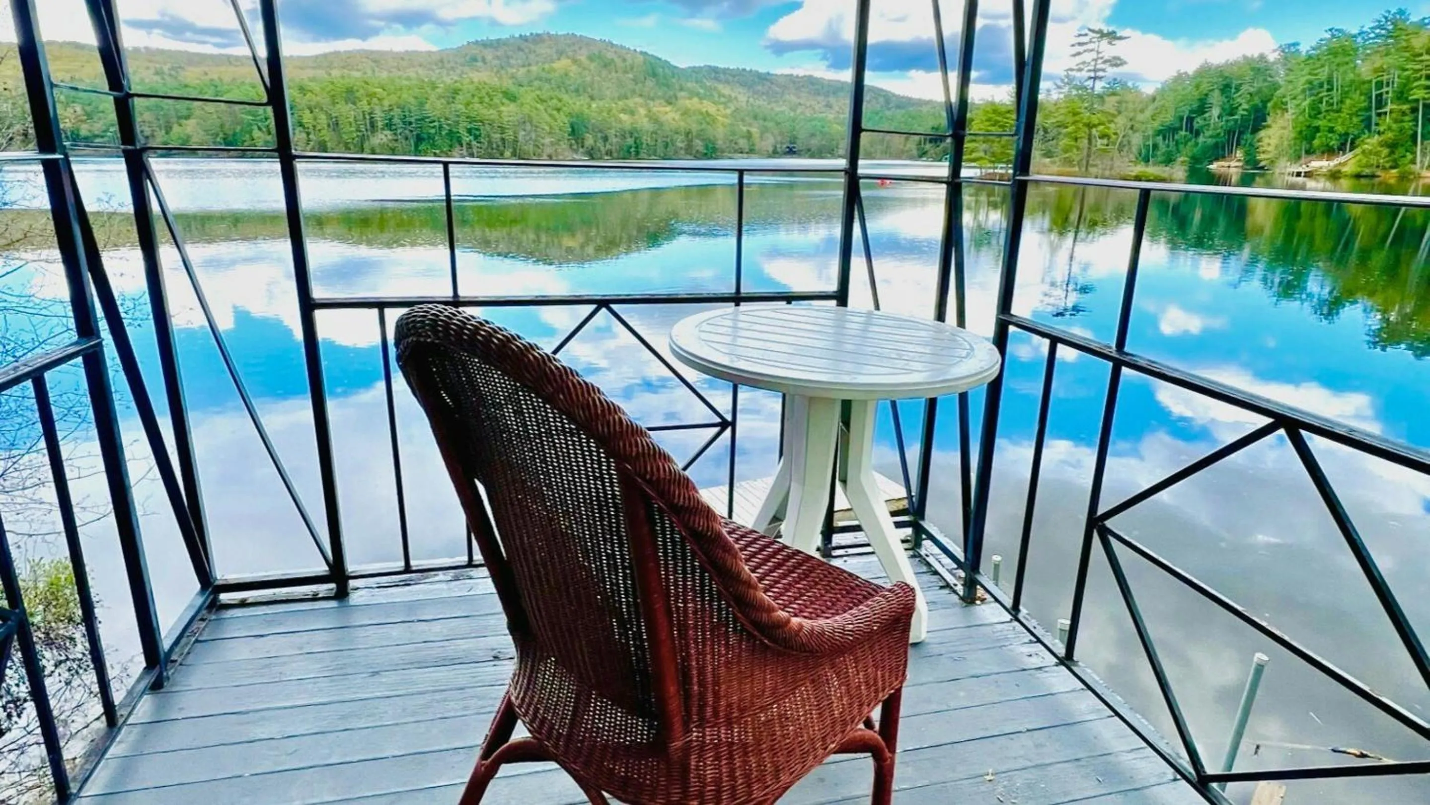 Balcony/Terrace in Motel Luzerne
