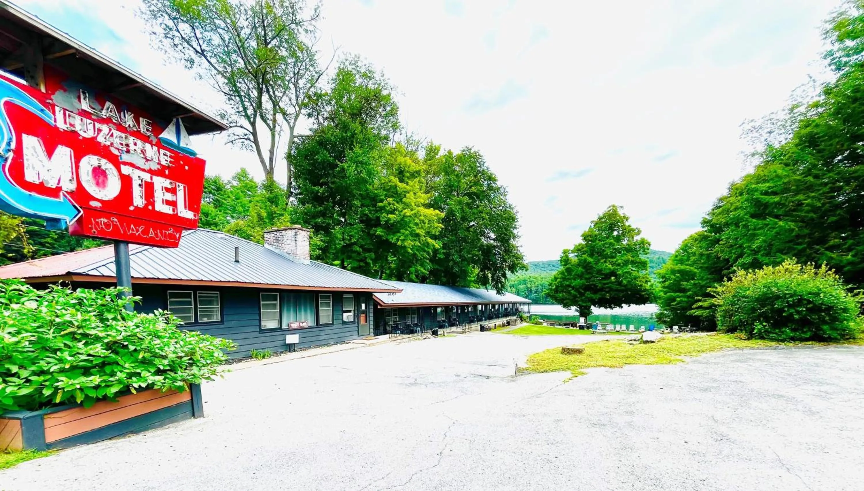 Decorative detail in Motel Luzerne