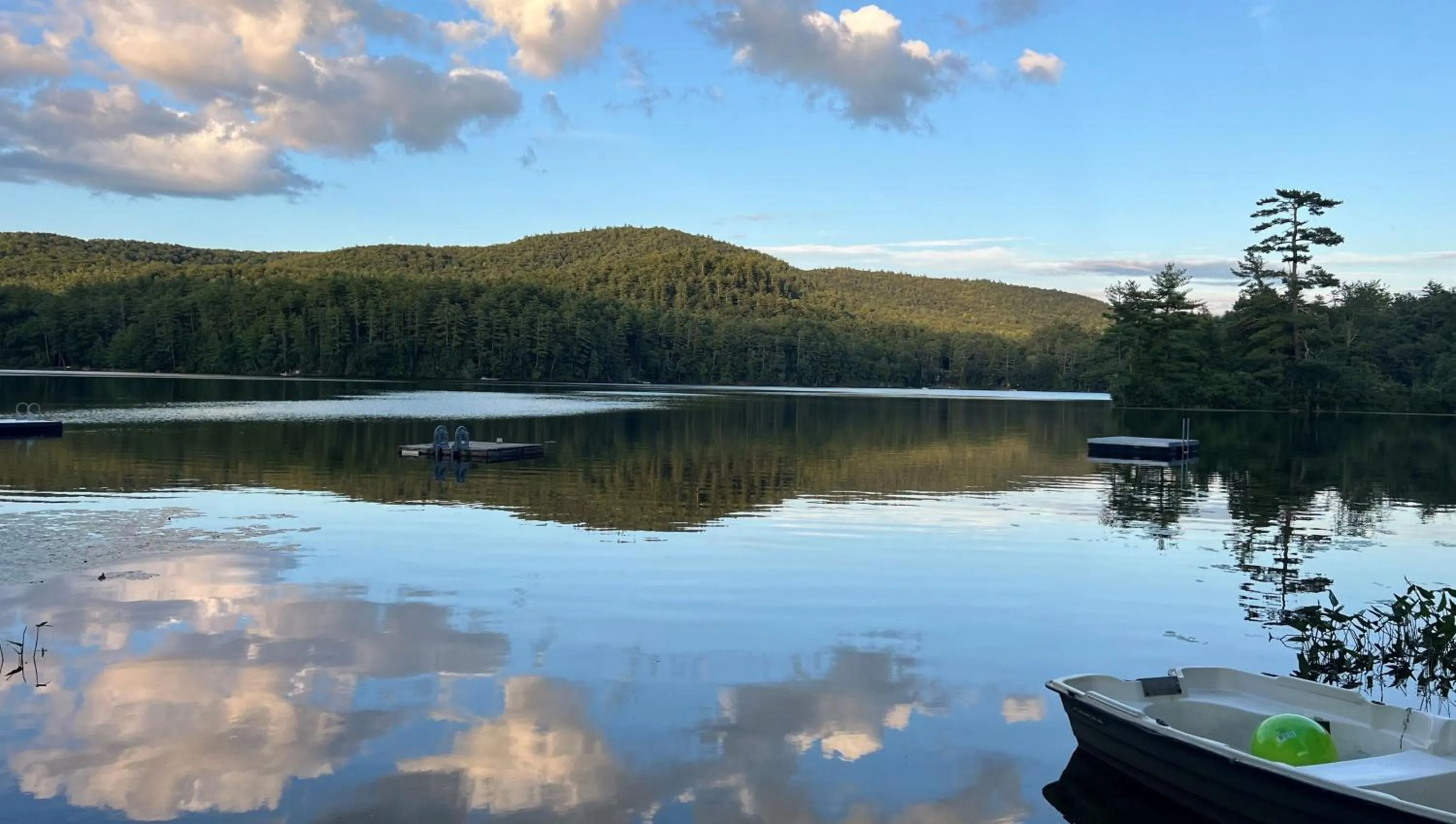 Lake view in Motel Luzerne