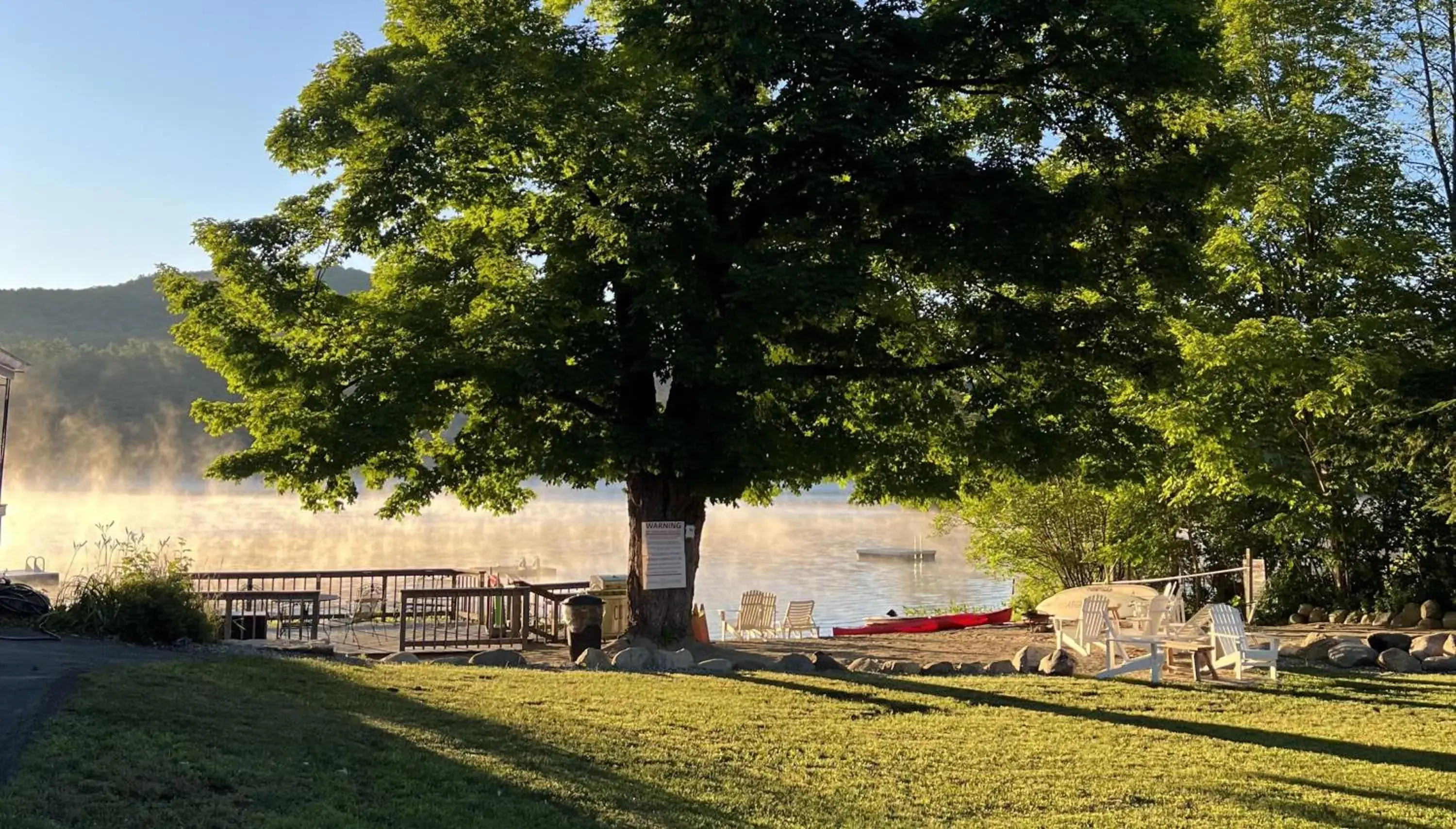 Inner courtyard view in Motel Luzerne Inner courtyard view in Motel Luzerne