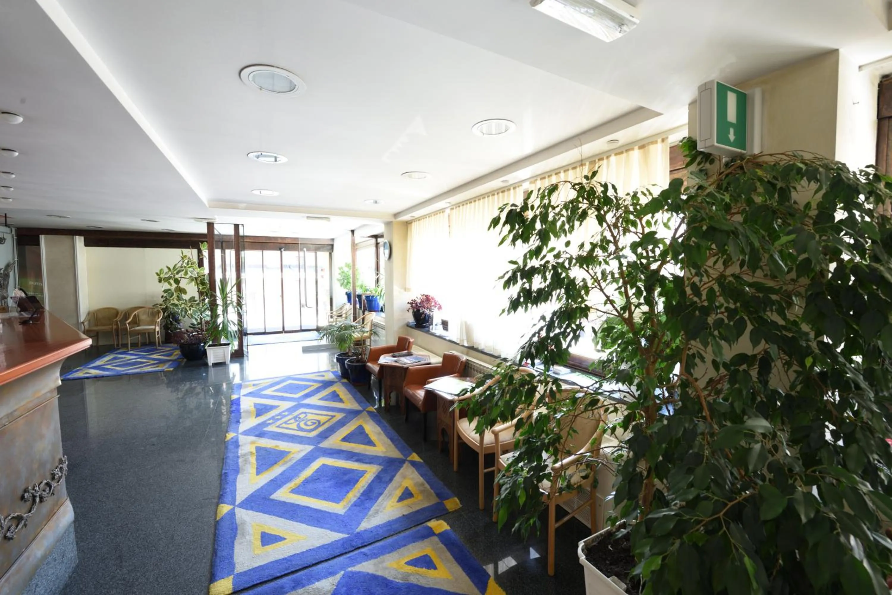 Seating area in Hotel Art