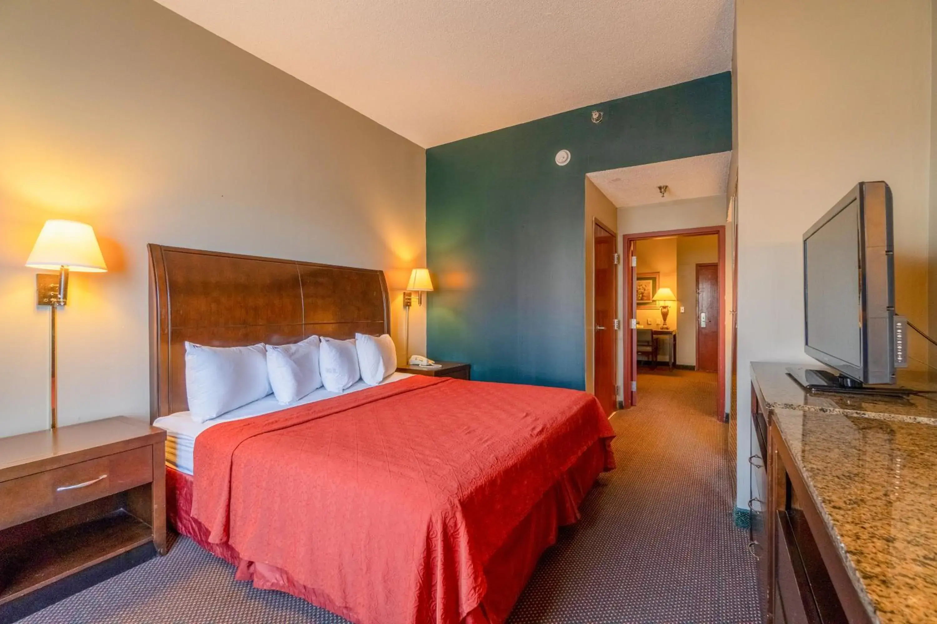 Bedroom, Bed in Ark Suites By OYO Jonesboro I-555 Bedroom, Bed in Ark Suites By OYO Jonesboro I-555