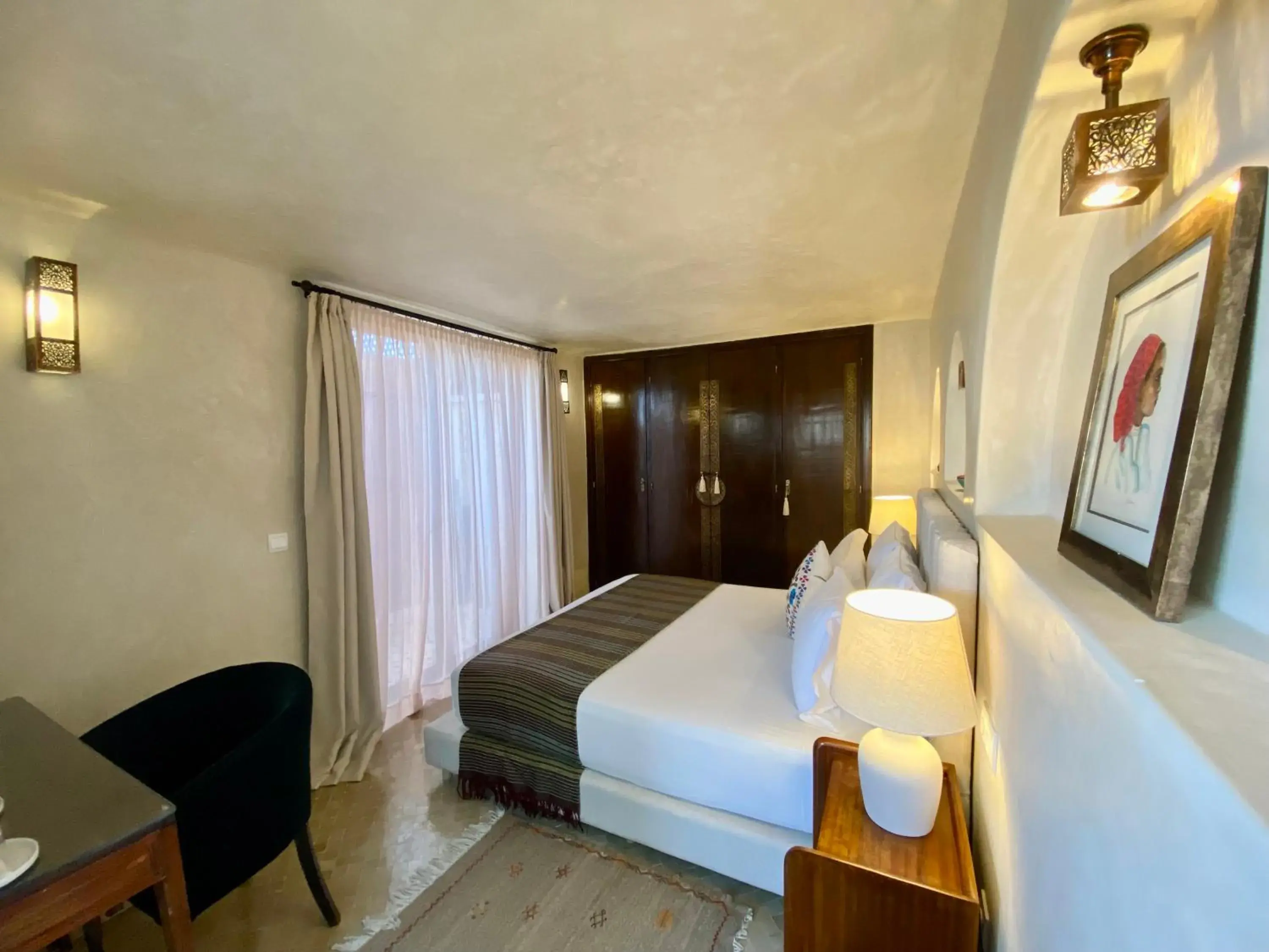 Chambre Deluxe avec Terrasse - Kenz (King Bed) in Riad Zamane Fès - Boutique & Spa Chambre Deluxe avec Terrasse - Kenz (King Bed) in Riad Zamane Fès - Boutique & Spa