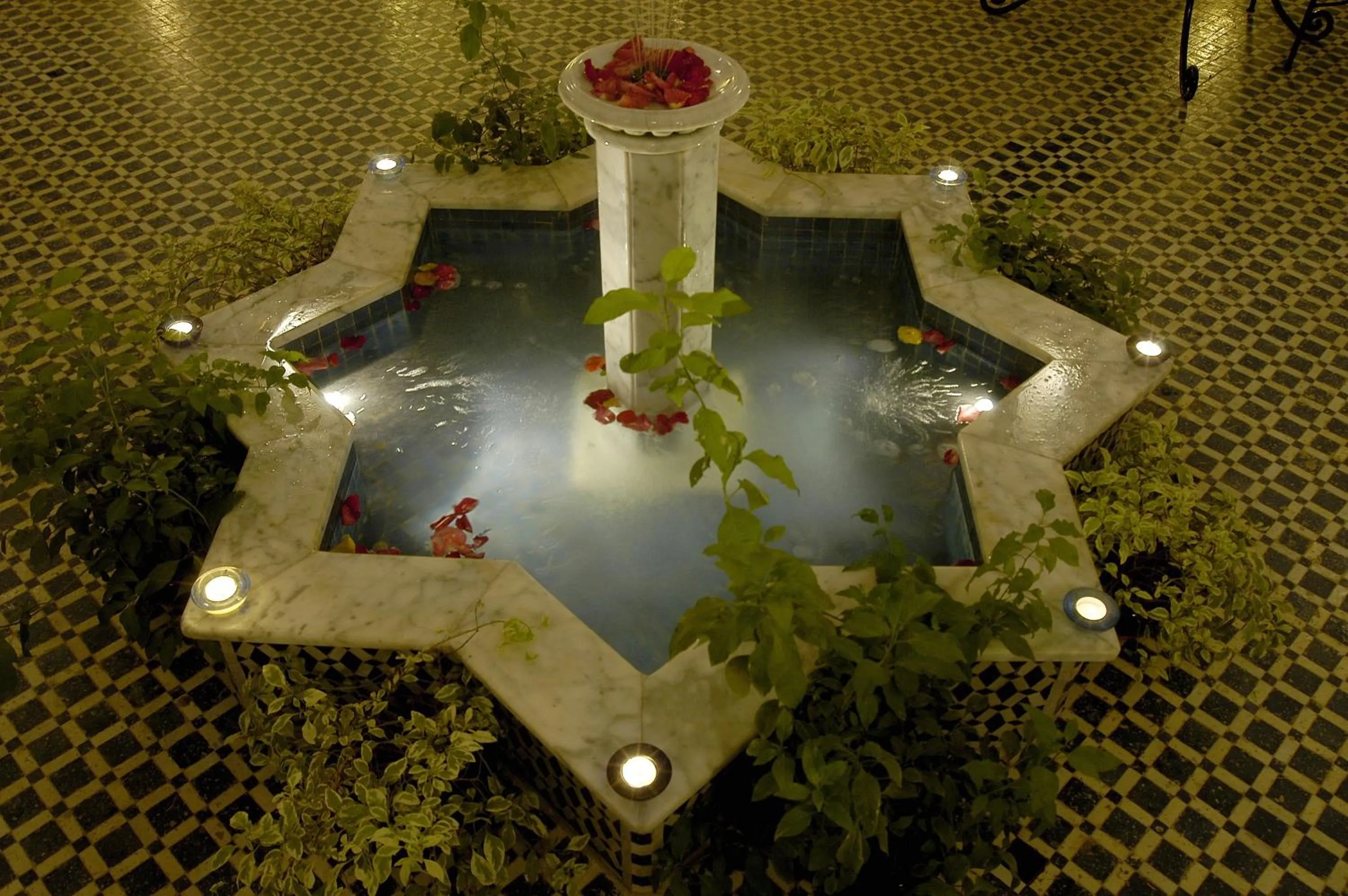 Patio in Riad Zamane Fès - Boutique & Spa