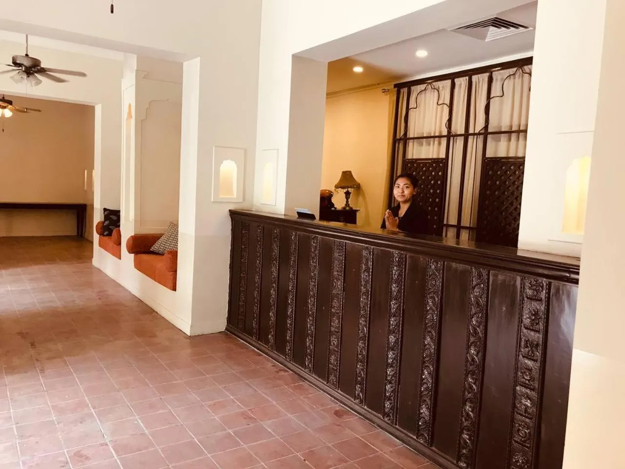 Lobby or reception in Courtyard Pujan Hotel