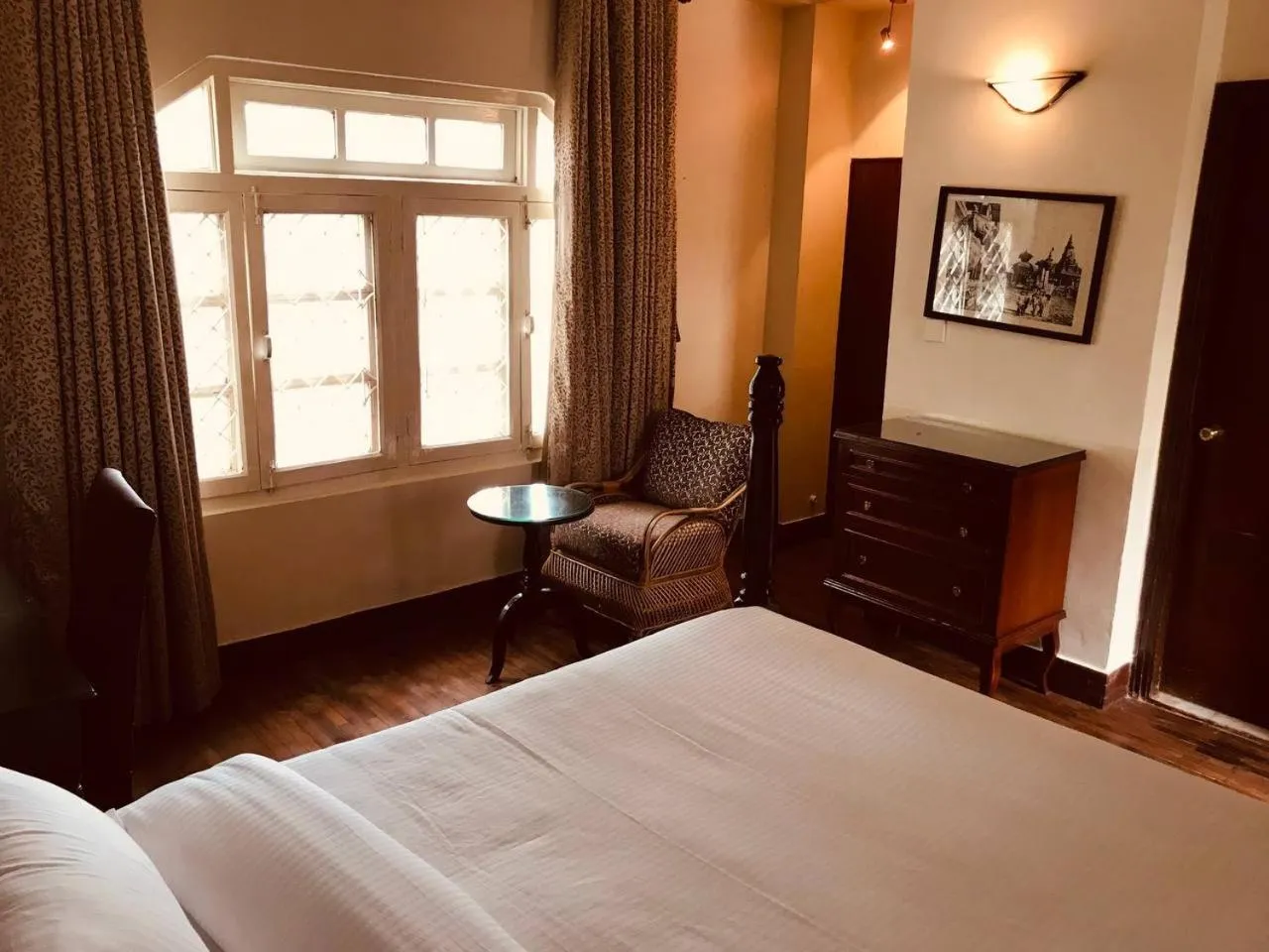 Bedroom, Bed in Courtyard Pujan Hotel