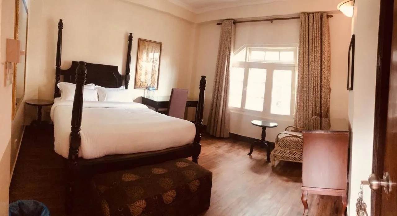 Bedroom, Bed in Courtyard Pujan Hotel