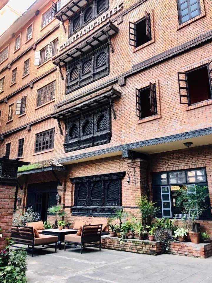 Property building in Courtyard Pujan Hotel