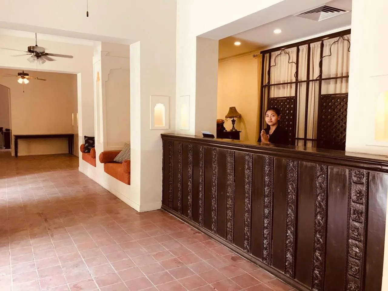 Lobby or reception in Courtyard Pujan Hotel