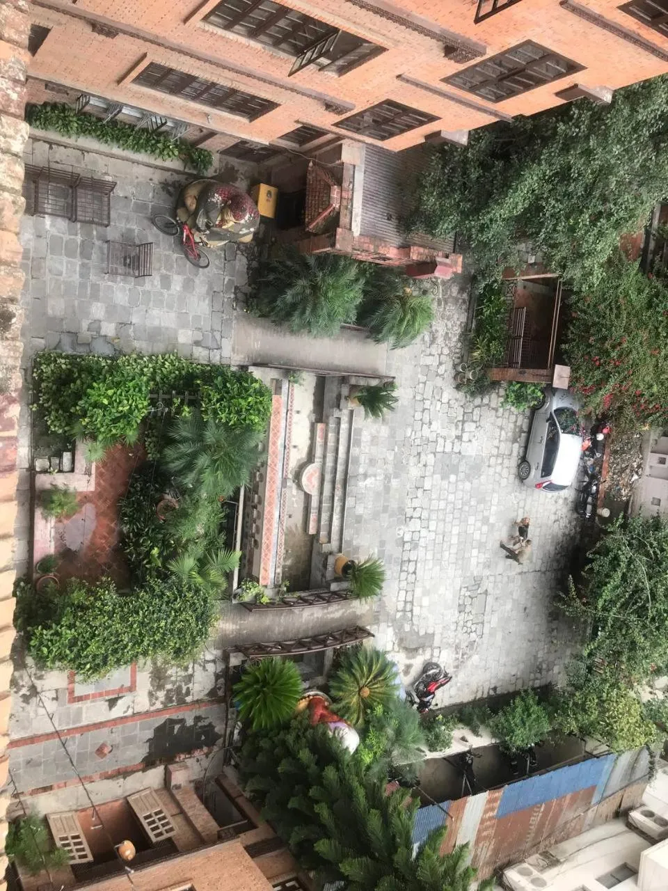 Garden in Courtyard Pujan Hotel