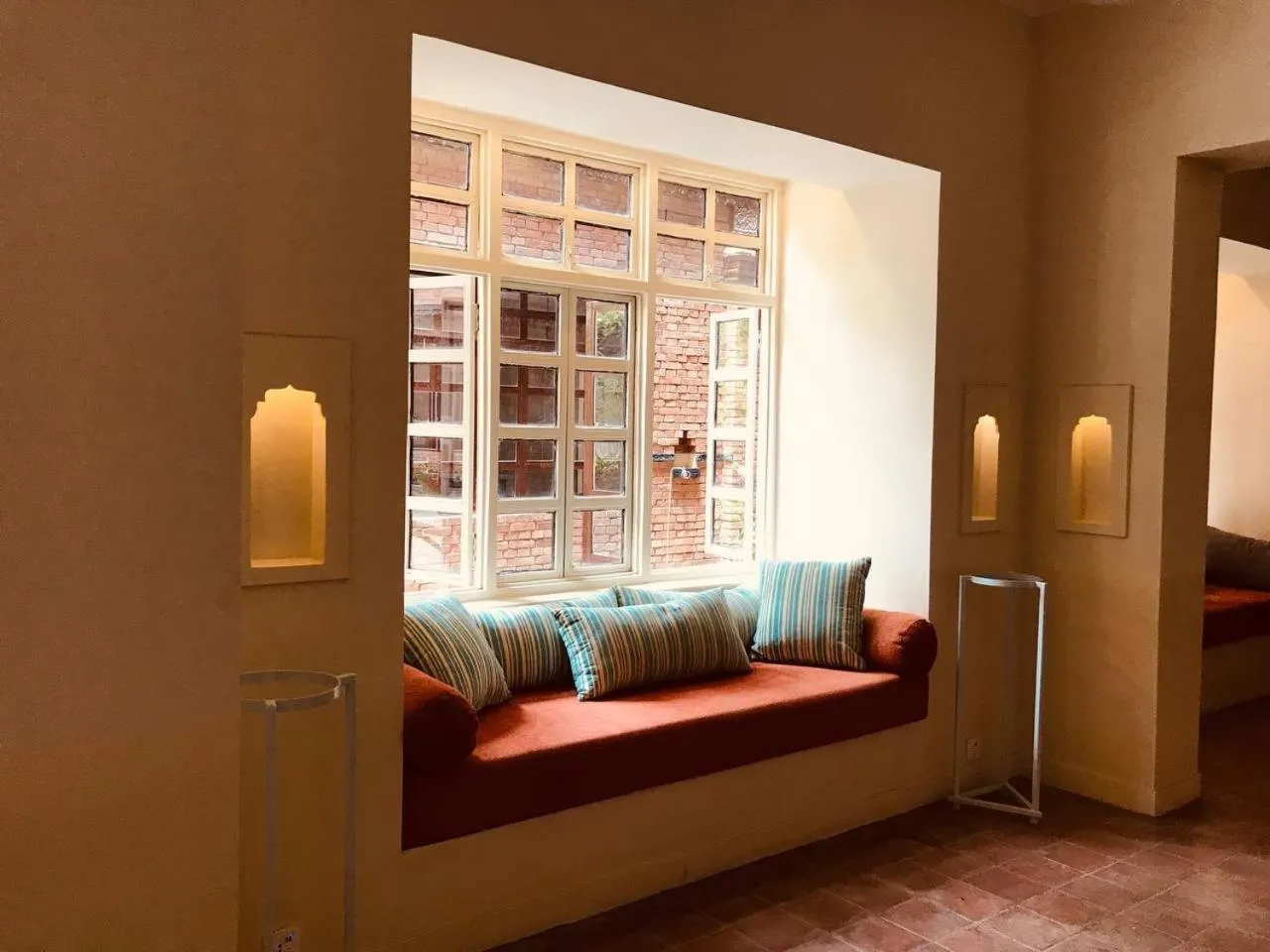 Lobby or reception, Bed in Courtyard Pujan Hotel