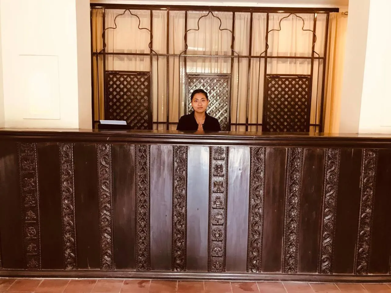 Lobby or reception in Courtyard Pujan Hotel