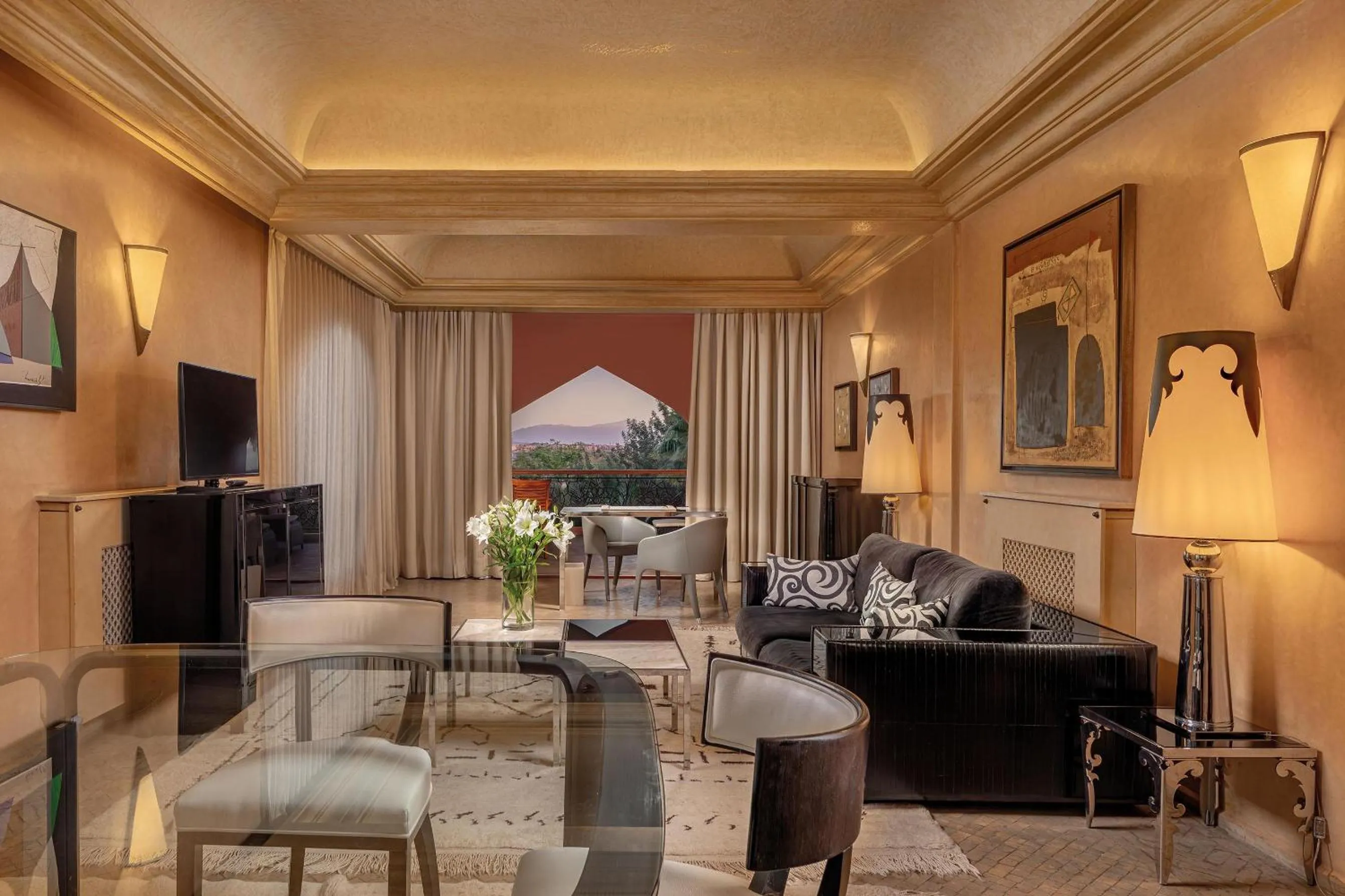 Living room in Es Saadi Marrakech Resort - Palace