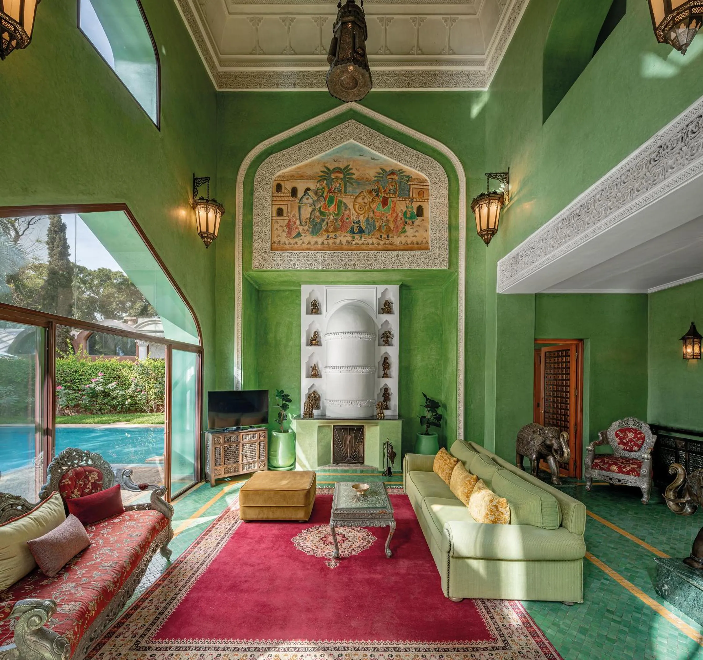 Living room in Es Saadi Marrakech Resort - Palace