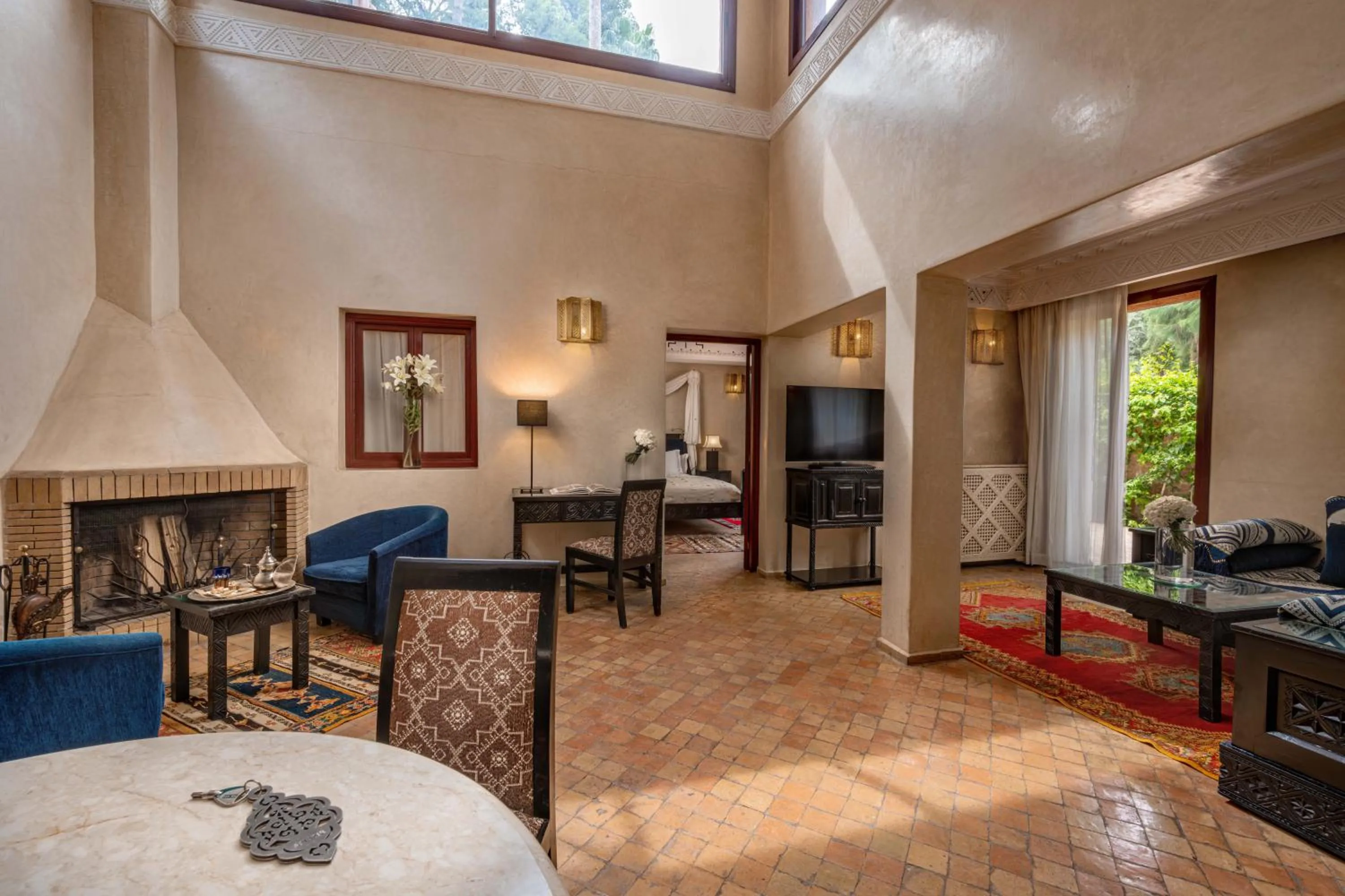 Living room in Es Saadi Marrakech Resort - Palace