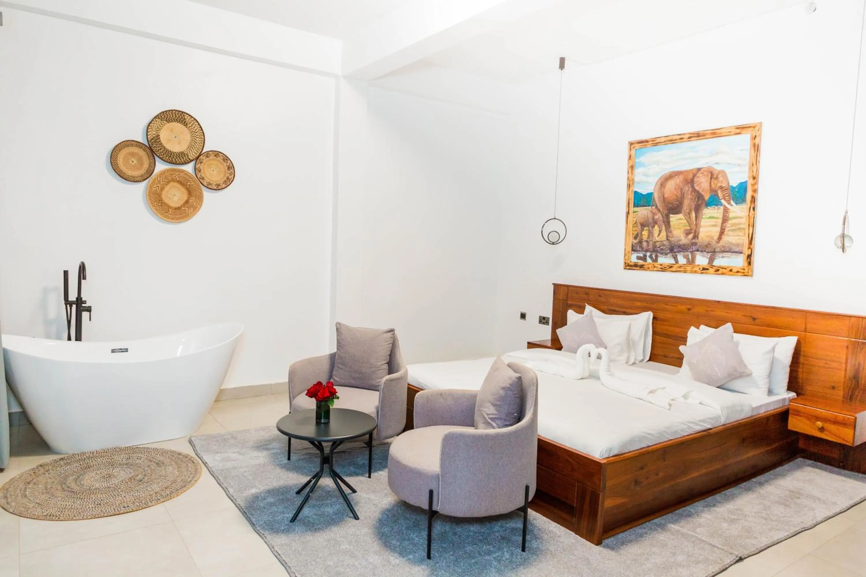 Bedroom in Shose Farmhouse Chalets & Campsite