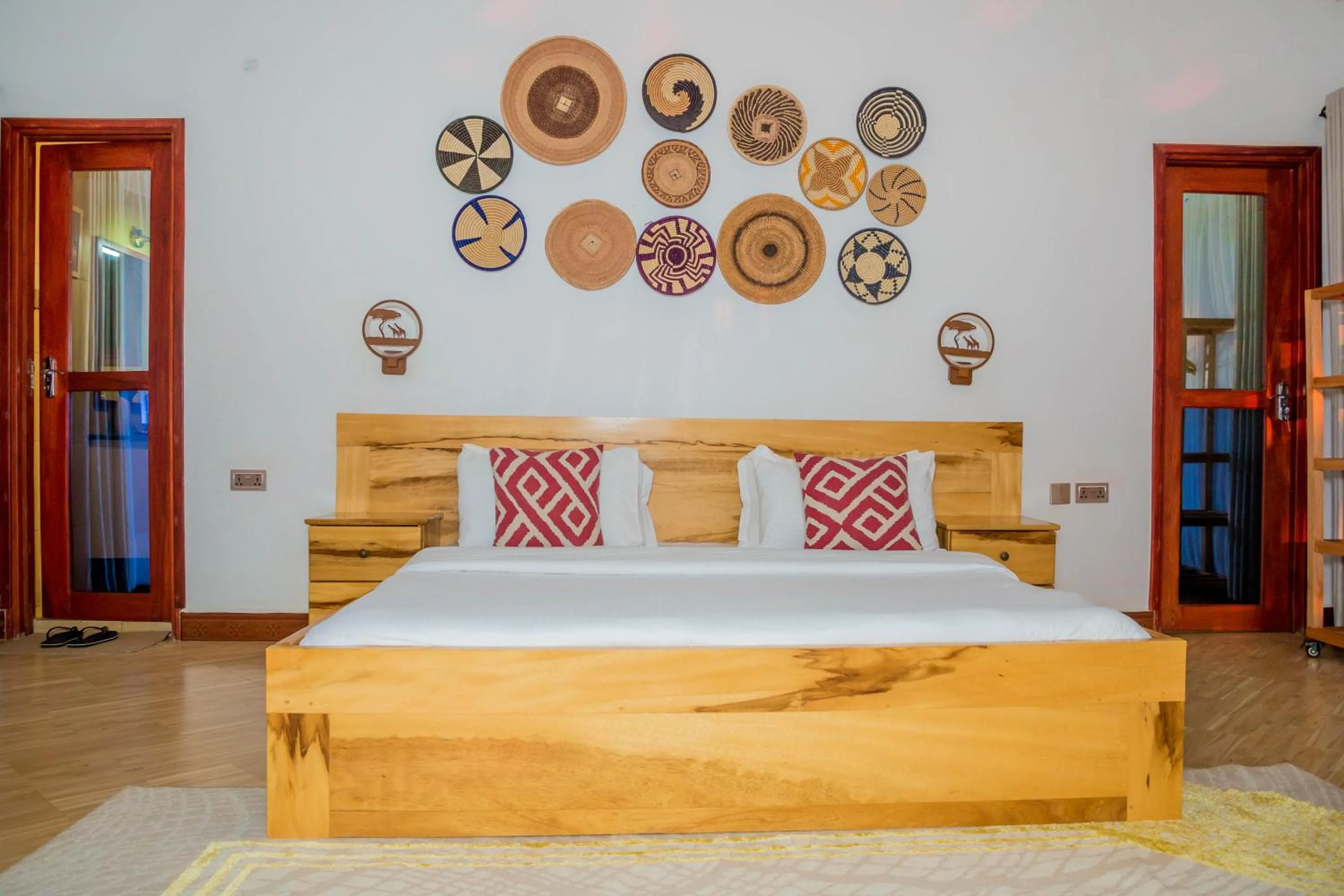 Bedroom in Shose Farmhouse Chalets & Campsite