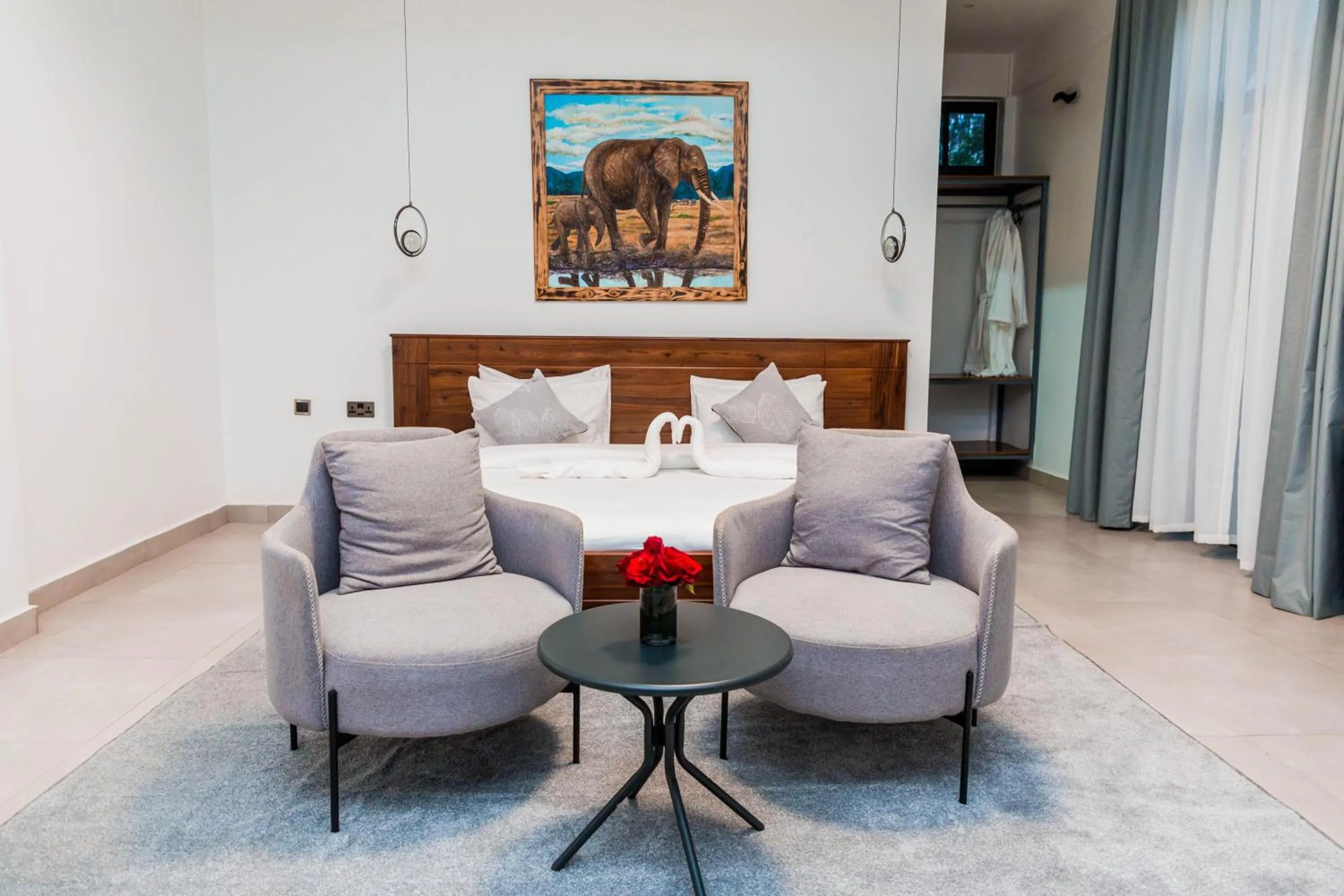 Bedroom in Shose Farmhouse Chalets & Campsite