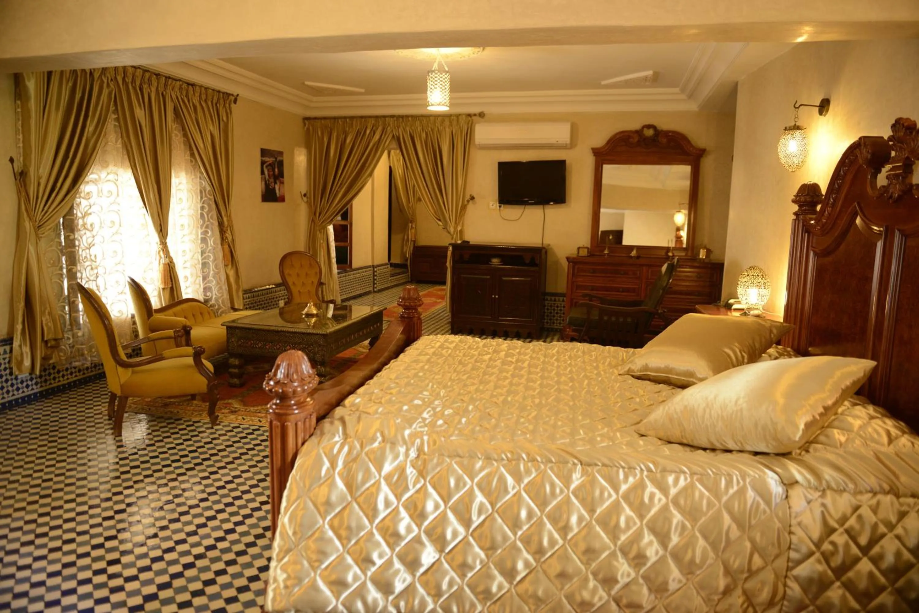 Bedroom, Bed in Riad El Yacout