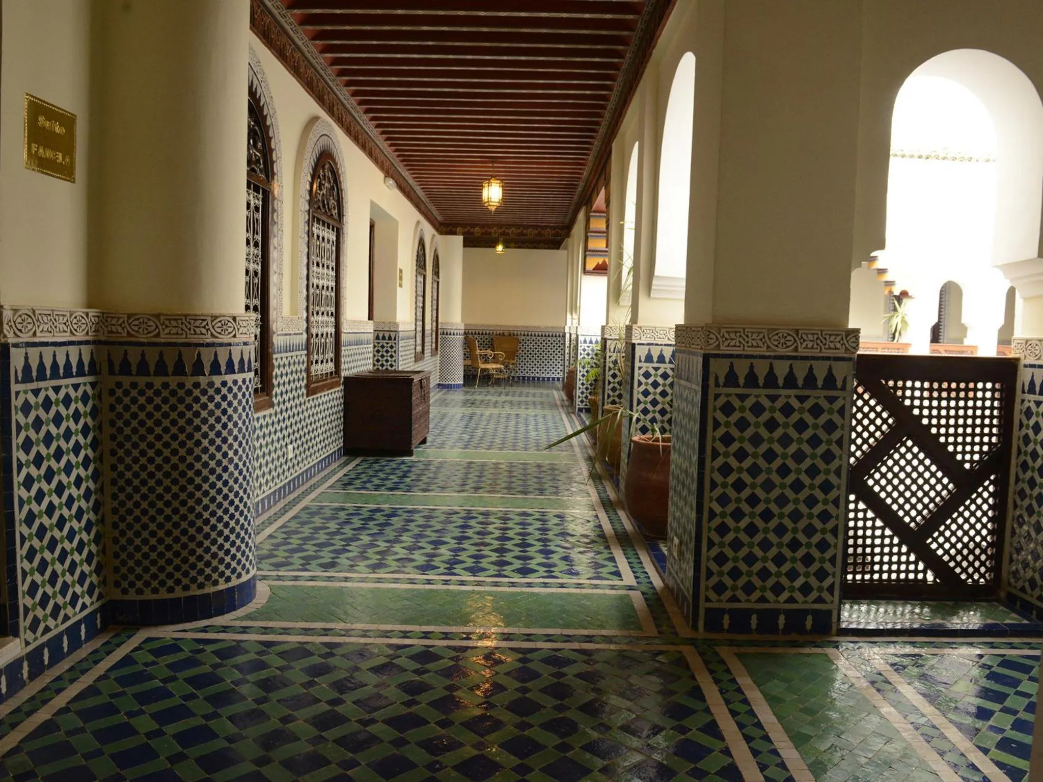 Lobby or reception in Riad El Yacout