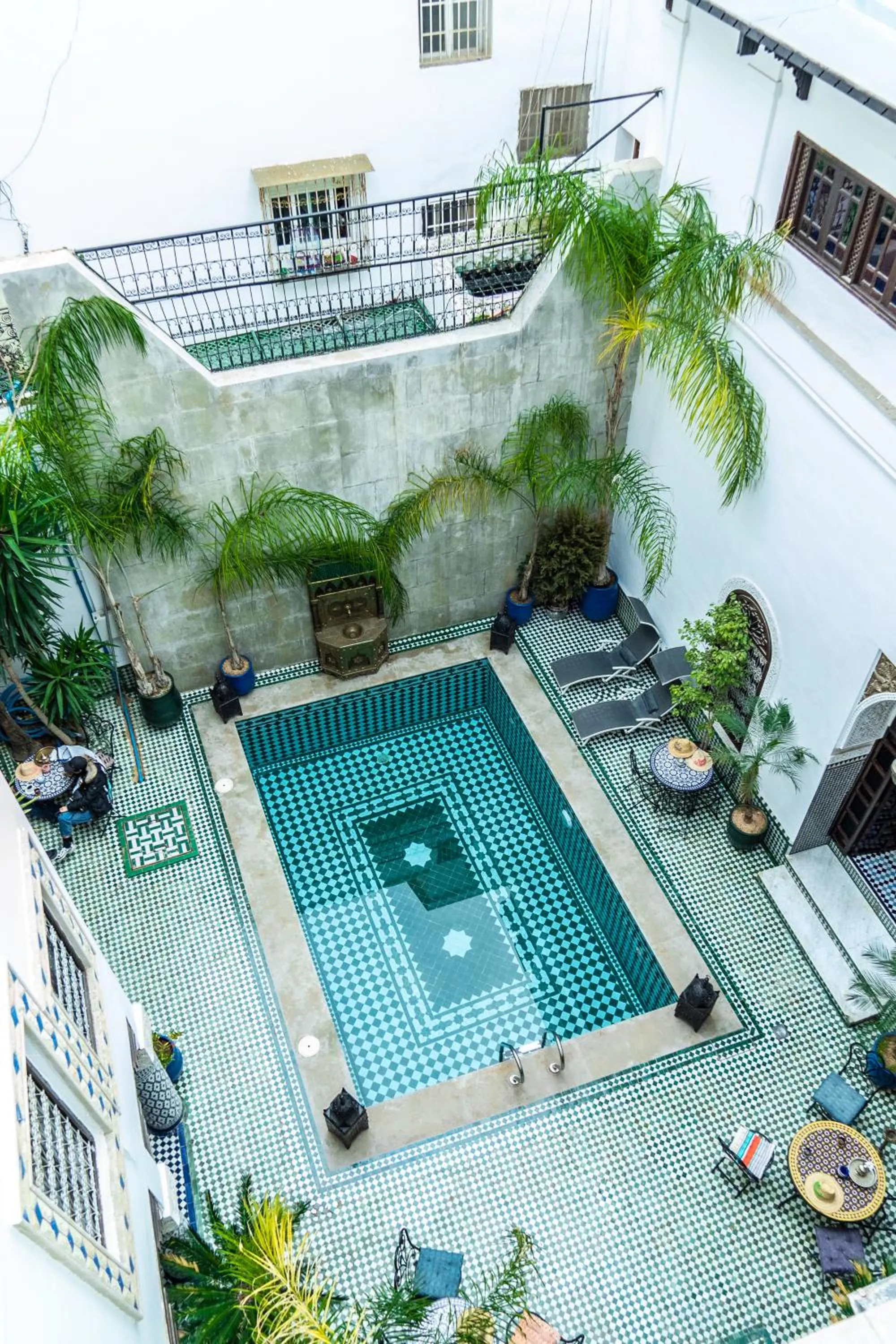Swimming pool in Riad El Yacout