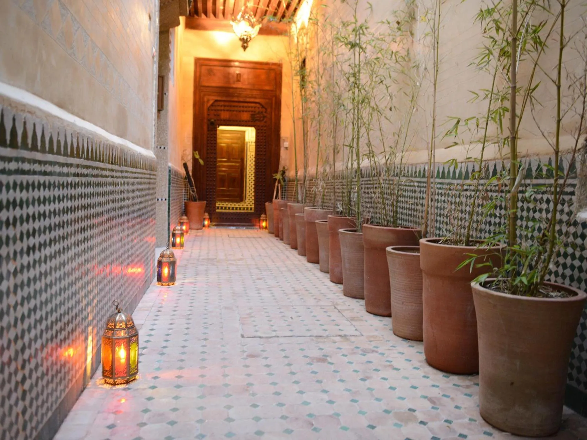 Facade/entrance in Riad El Yacout