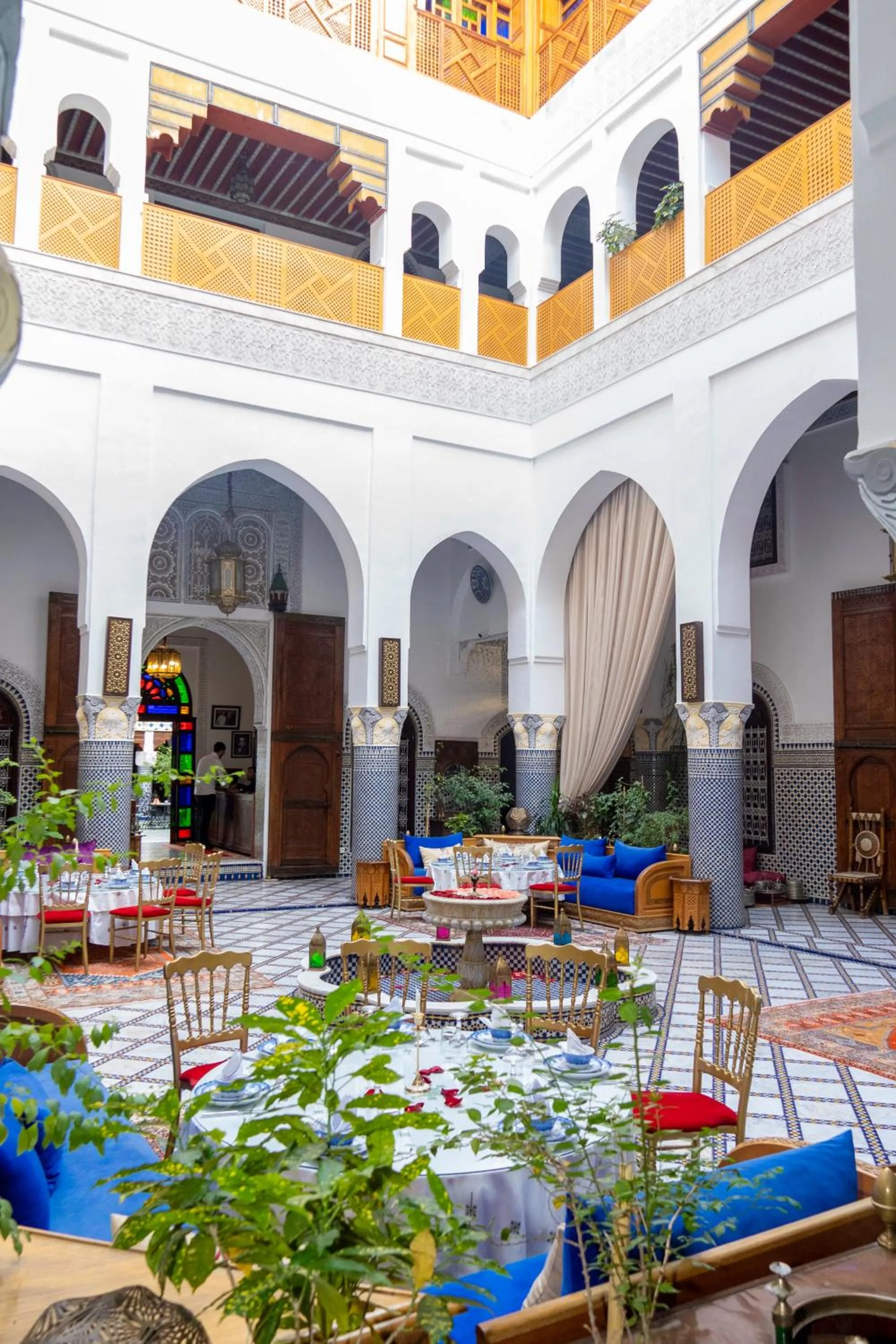 Patio in Riad El Yacout