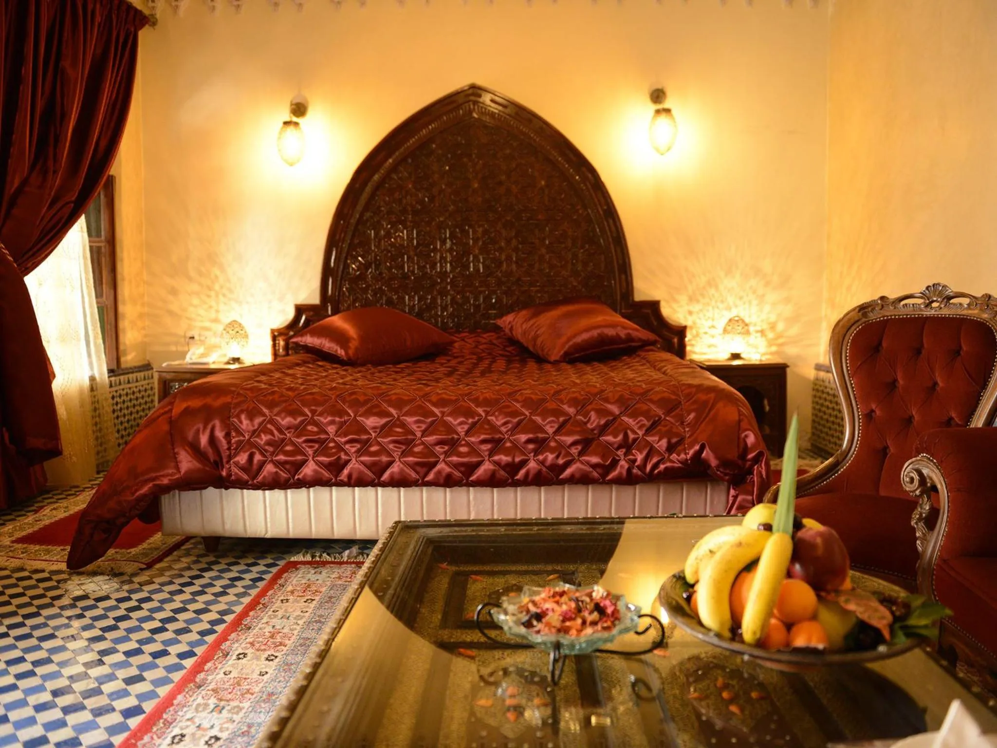 Bedroom, Bed in Riad El Yacout
