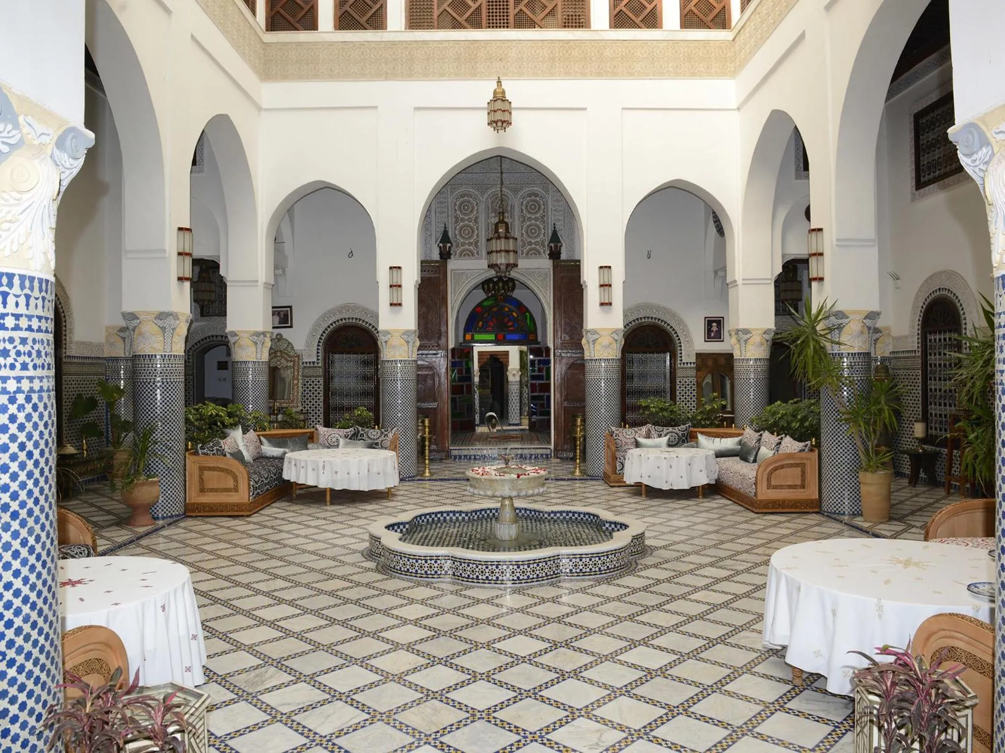 Lobby or reception in Riad El Yacout