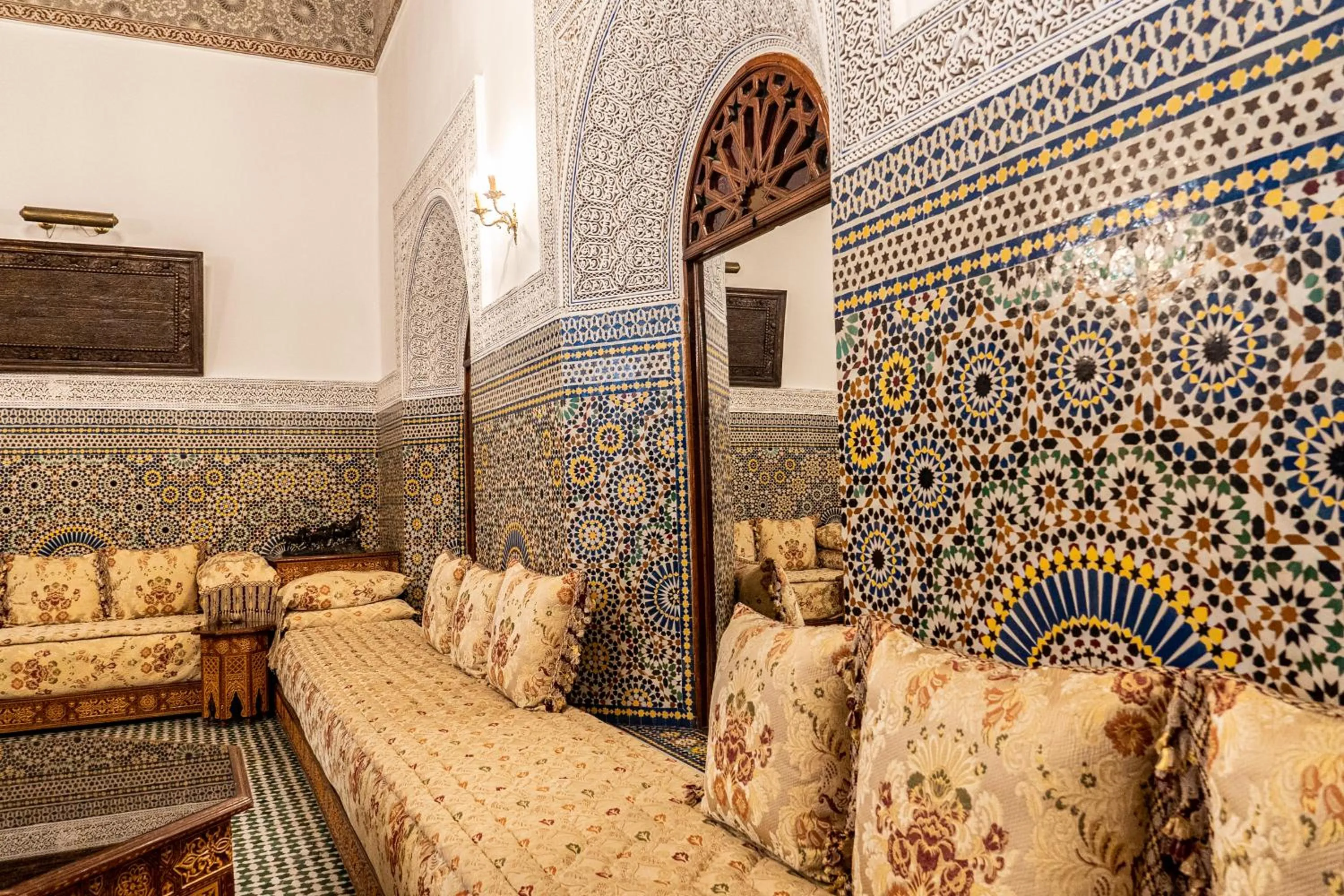 Living room in Riad El Yacout