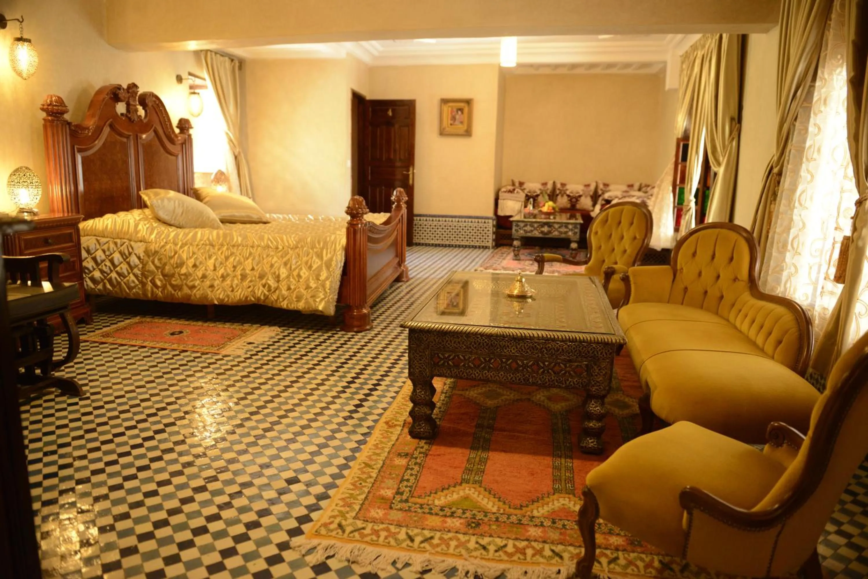 Bedroom, Bed in Riad El Yacout